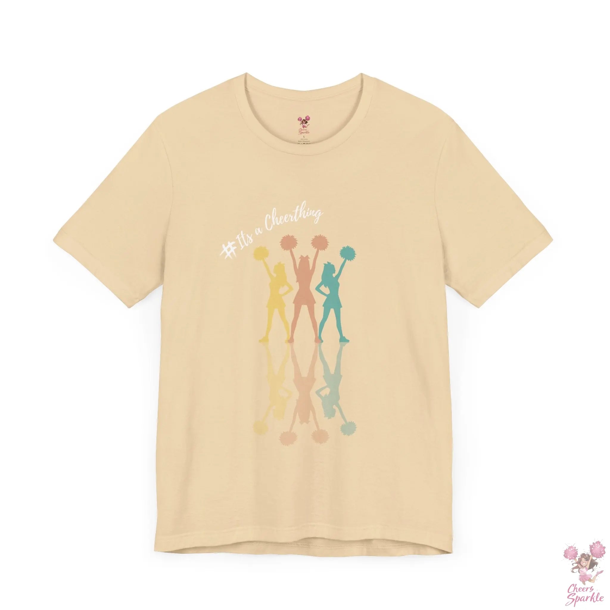 Cheerleader Silhouettes T-Shirt"#Its a Cheerthing" Cheers and Sparkle