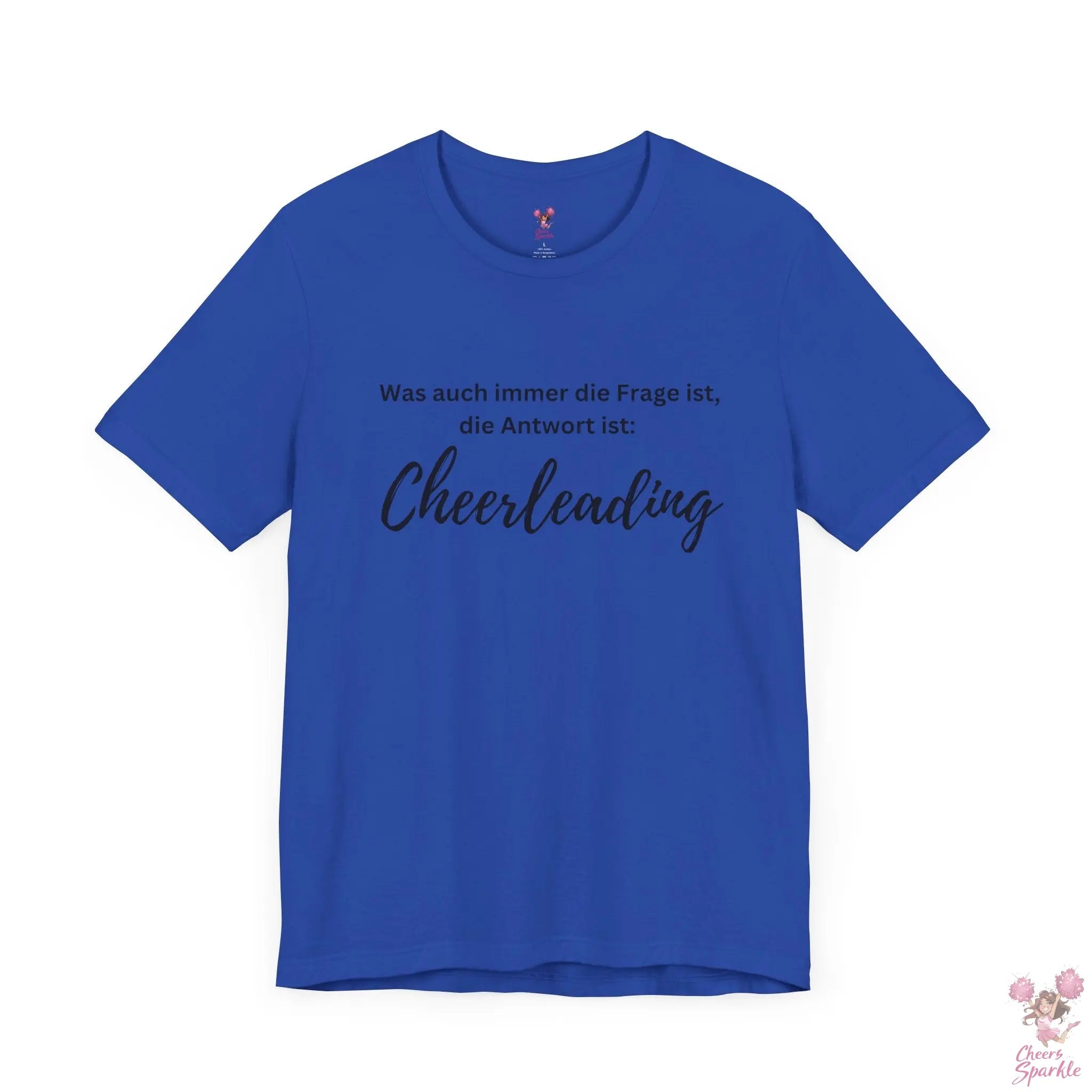 Tshirt - frecher Spruch für Cheerleader Cheers and Sparkle