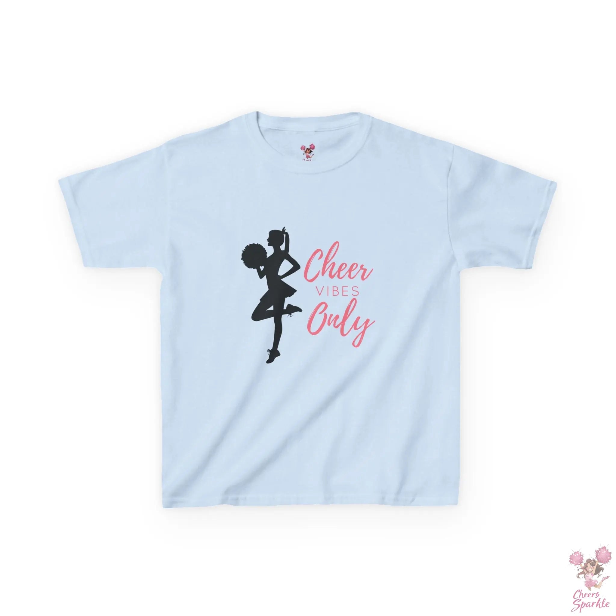 Kids "Cheer Vibes Only" T-Shirt Printify