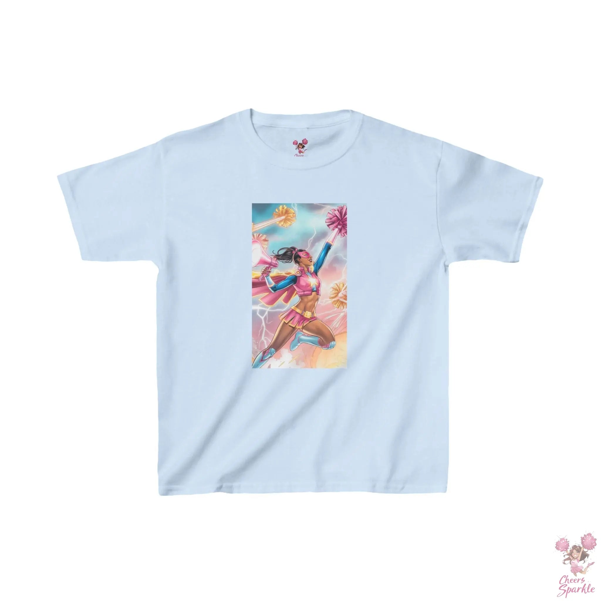 Superhelden Kinder T-Shirt Cheers and Sparkle