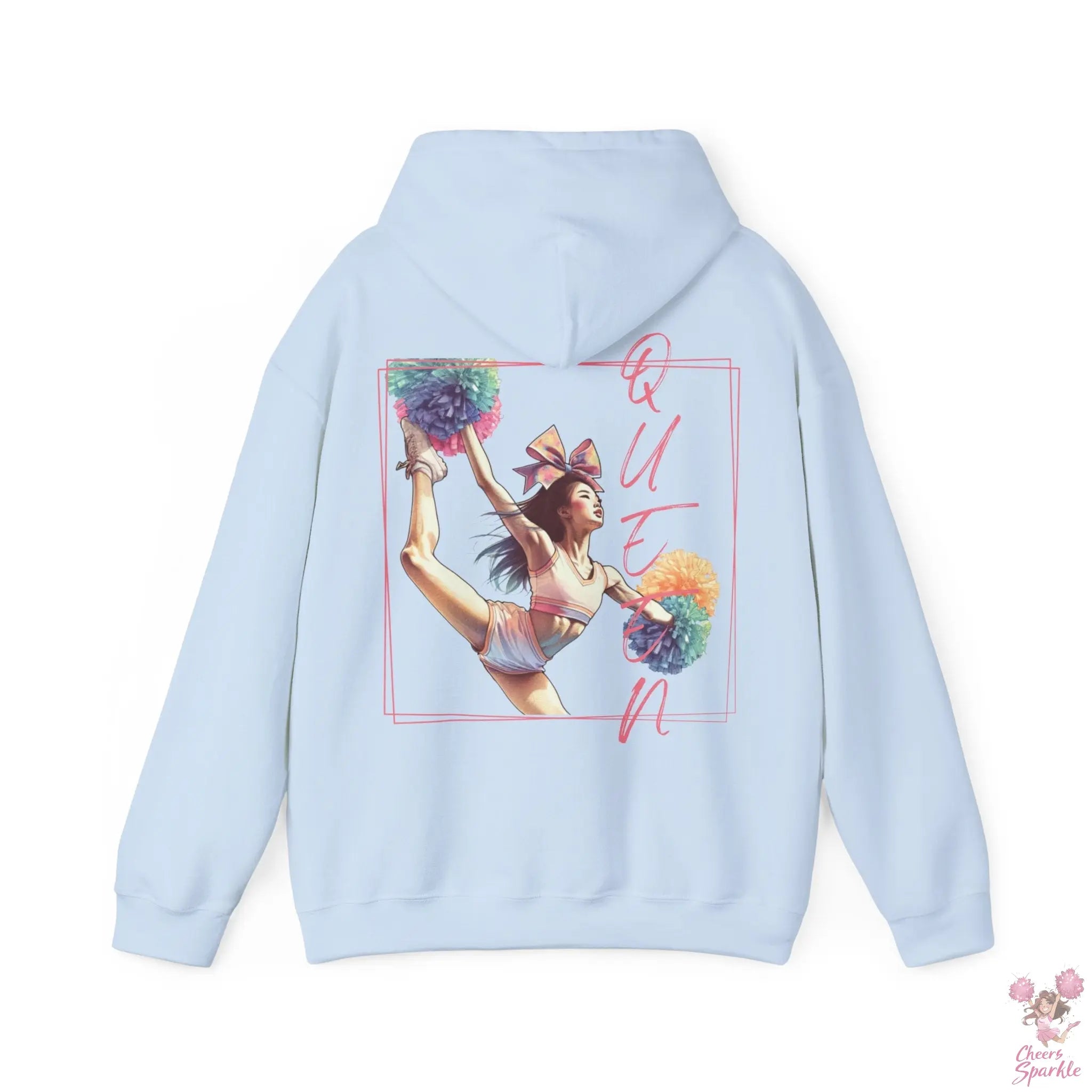 Stylische Cheerleader-Hoodie Cheers and Sparkle
