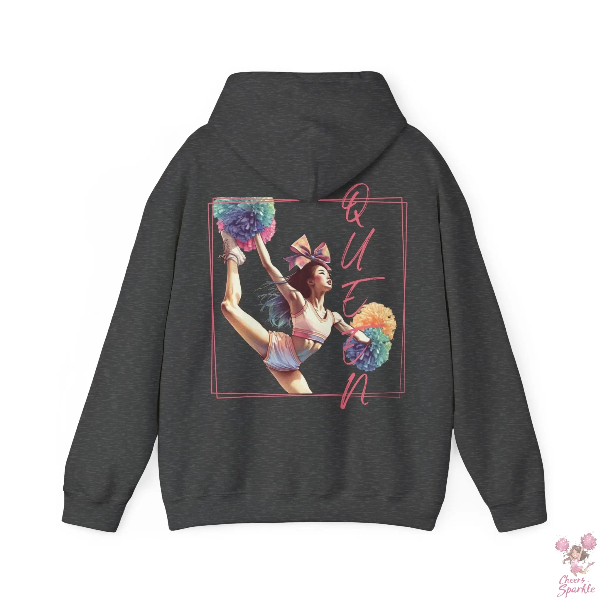 Stylische Cheerleader-Hoodie Cheers and Sparkle