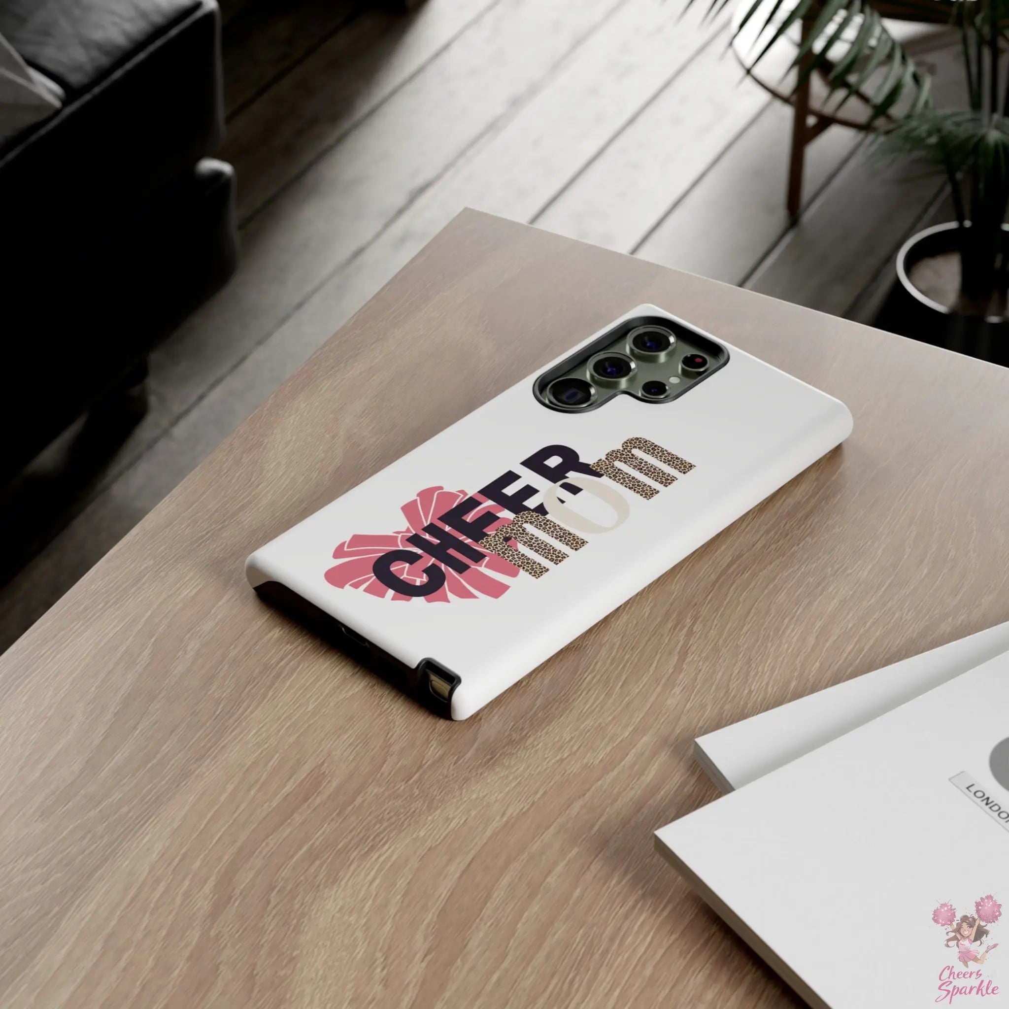Handyhülle „Cheer Mom“ Cheers and Sparkle
