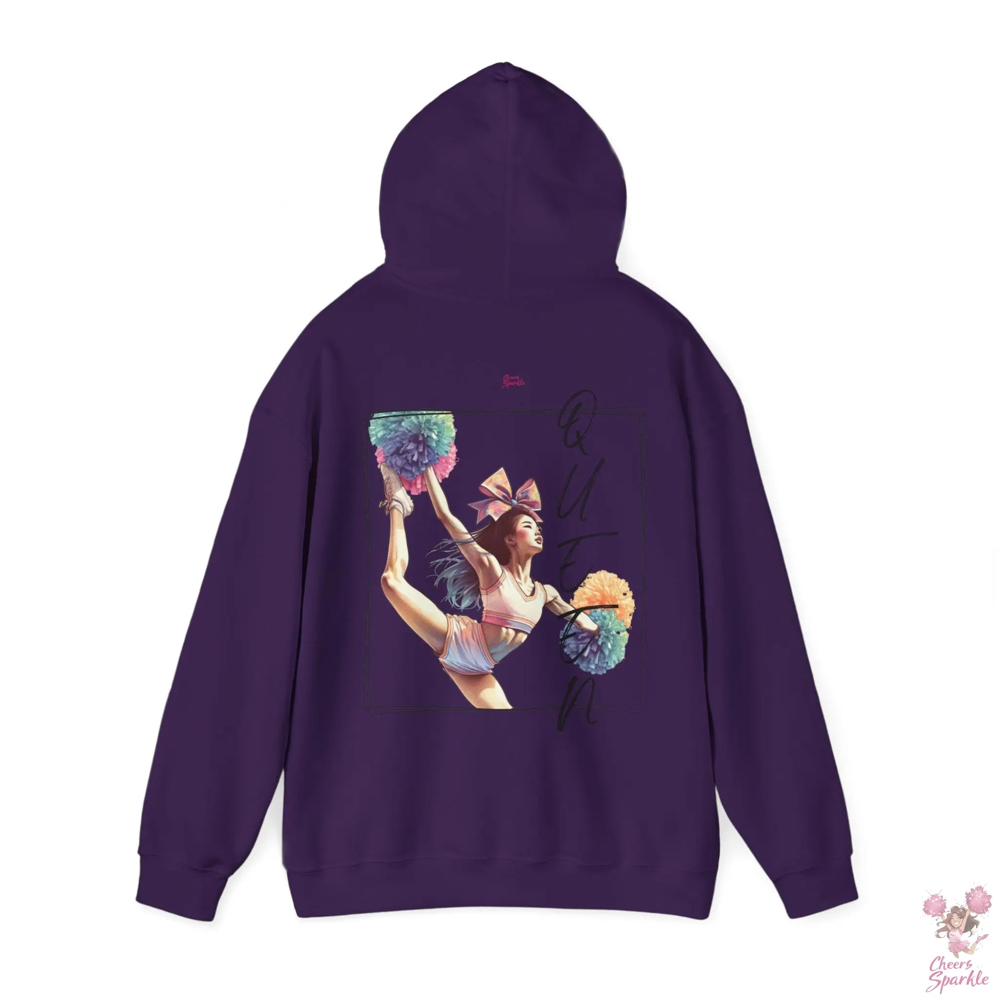 Stylische Cheerleader-Hoodie Cheers and Sparkle