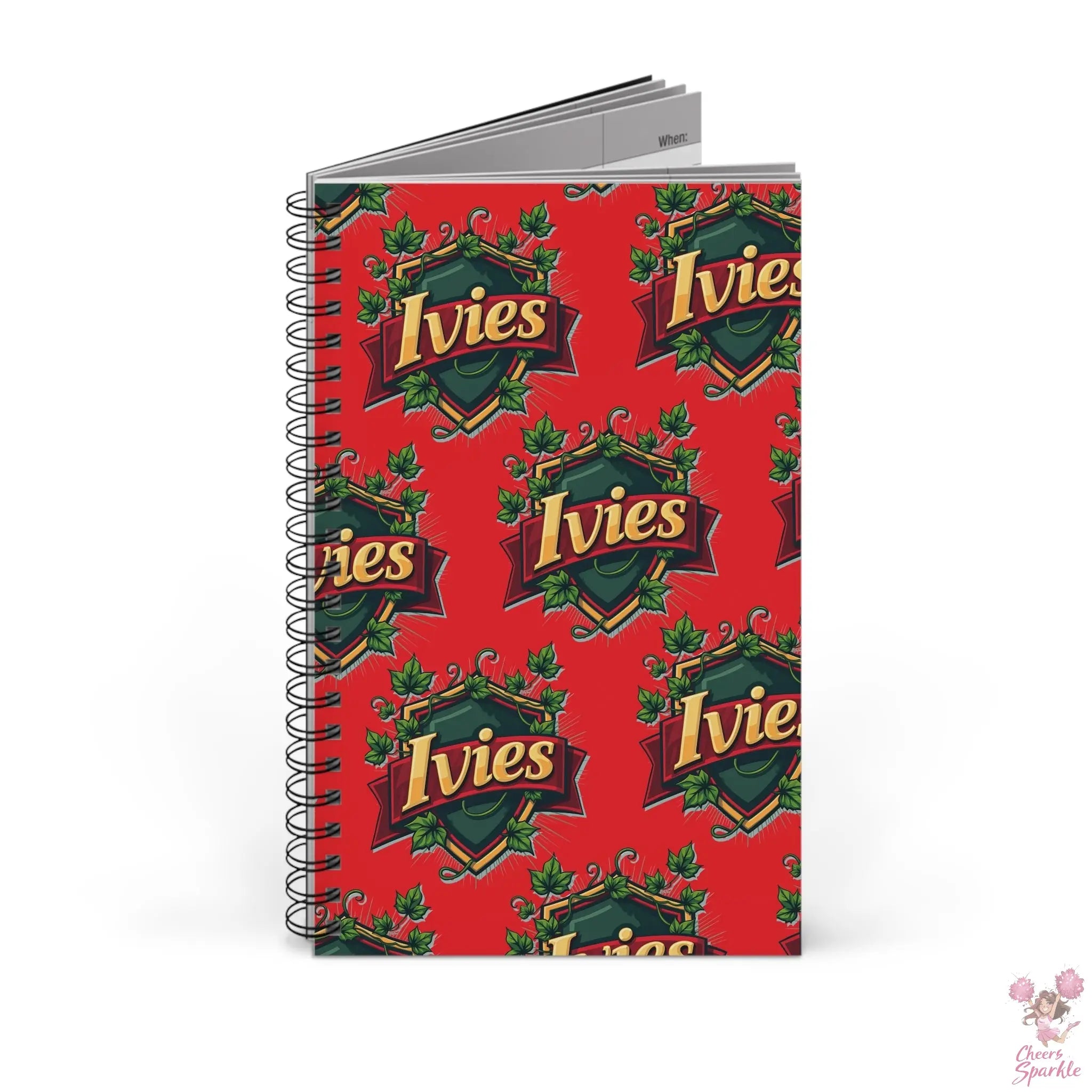 Invaders Ivies Spiral Journal Printify