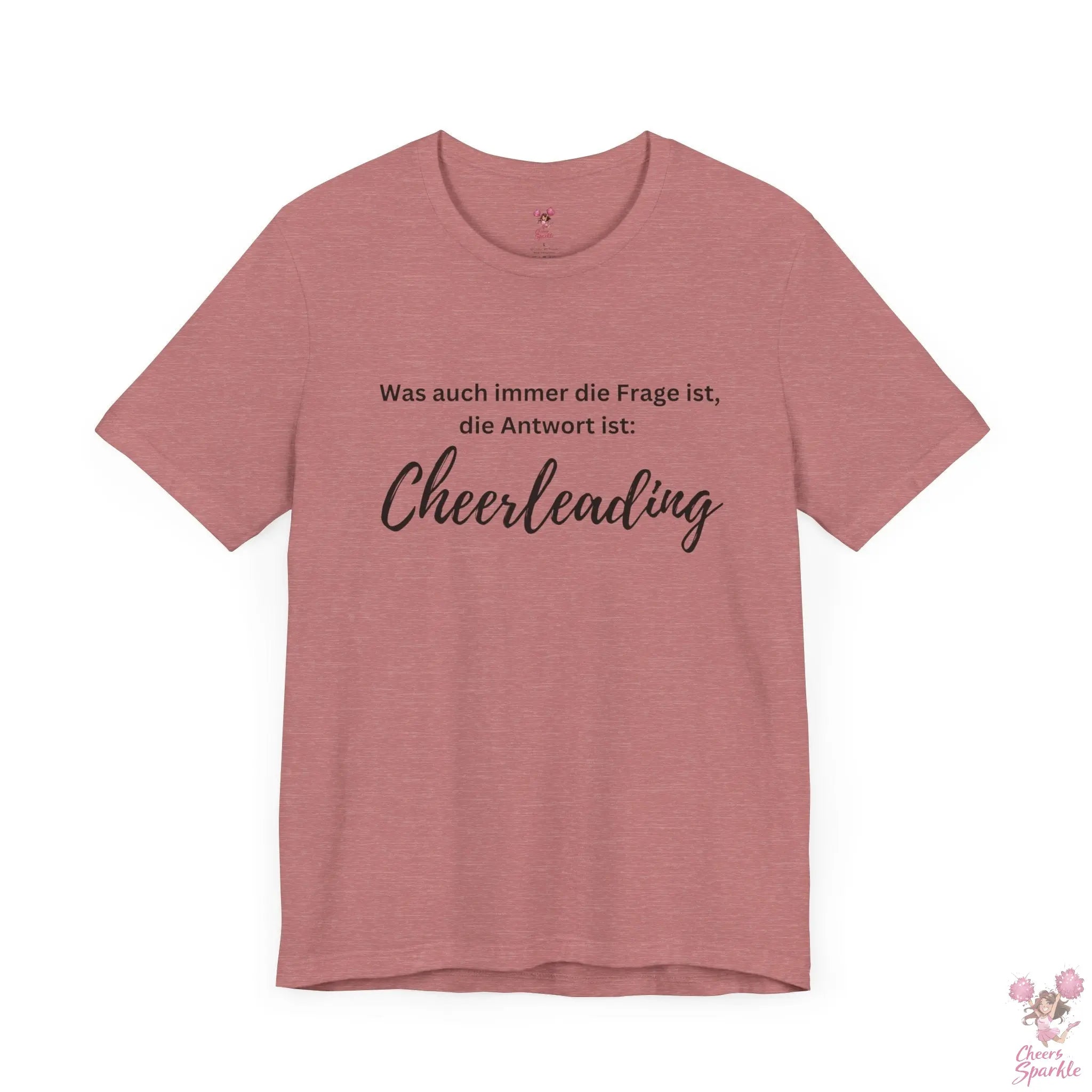 Tshirt - frecher Spruch für Cheerleader Cheers and Sparkle