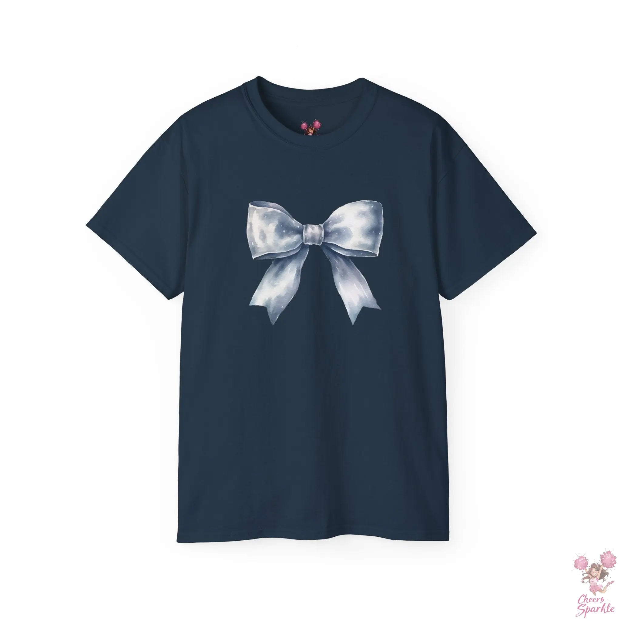 T-Shirt mit Bow Cheers and Sparkle