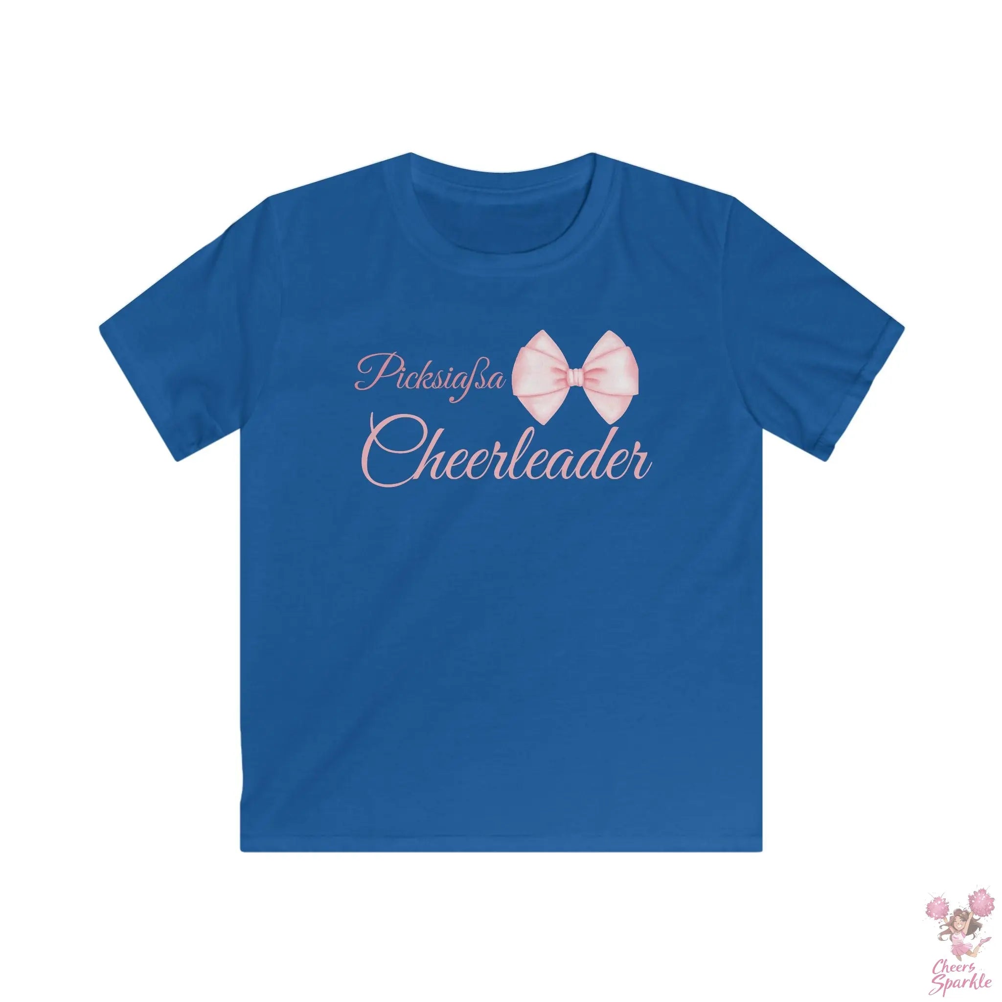 Mädchen Cheerleader T-Shirt Cheers and Sparkle