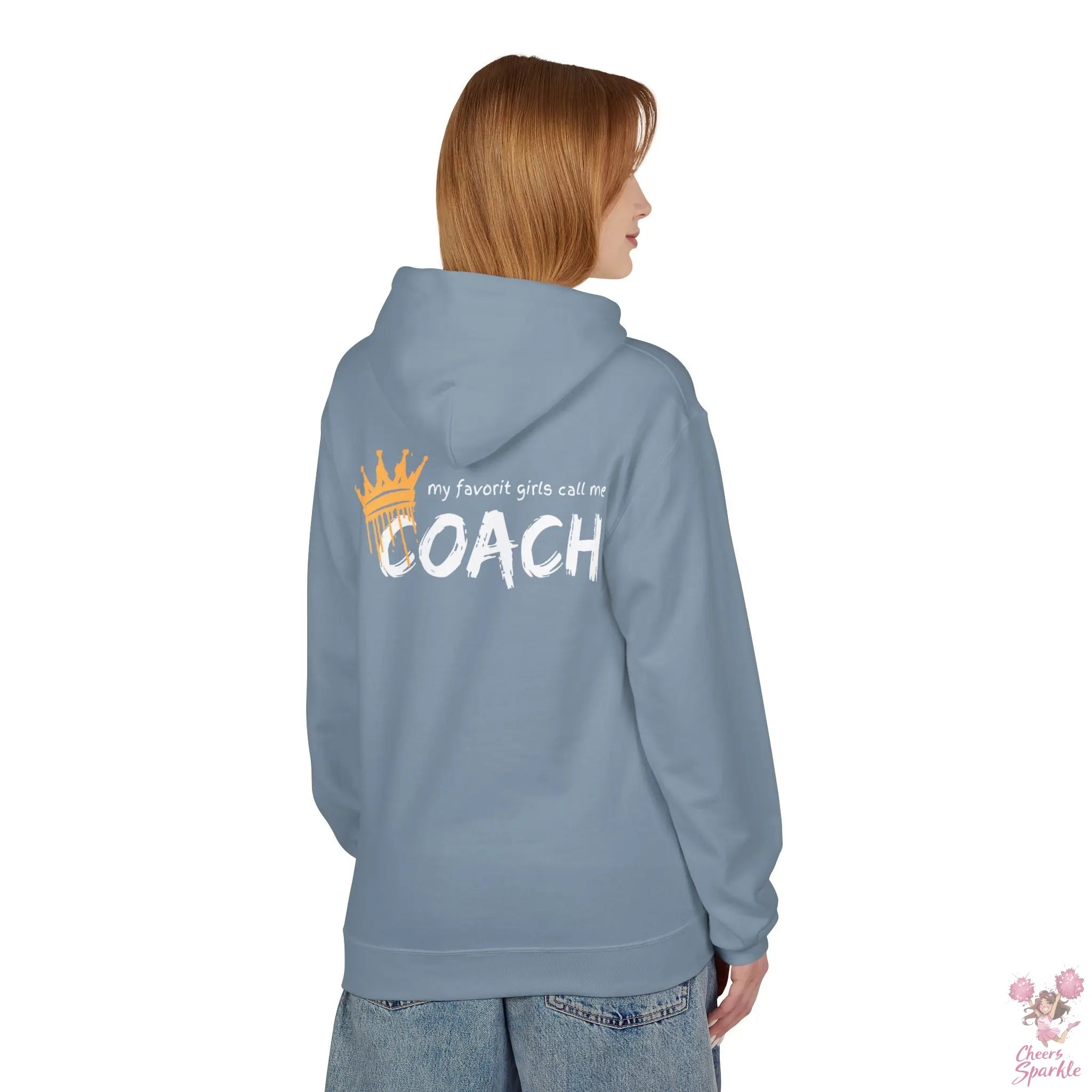 "All my favorit Girls call me Coach" Hoodie Cheers and Sparkle