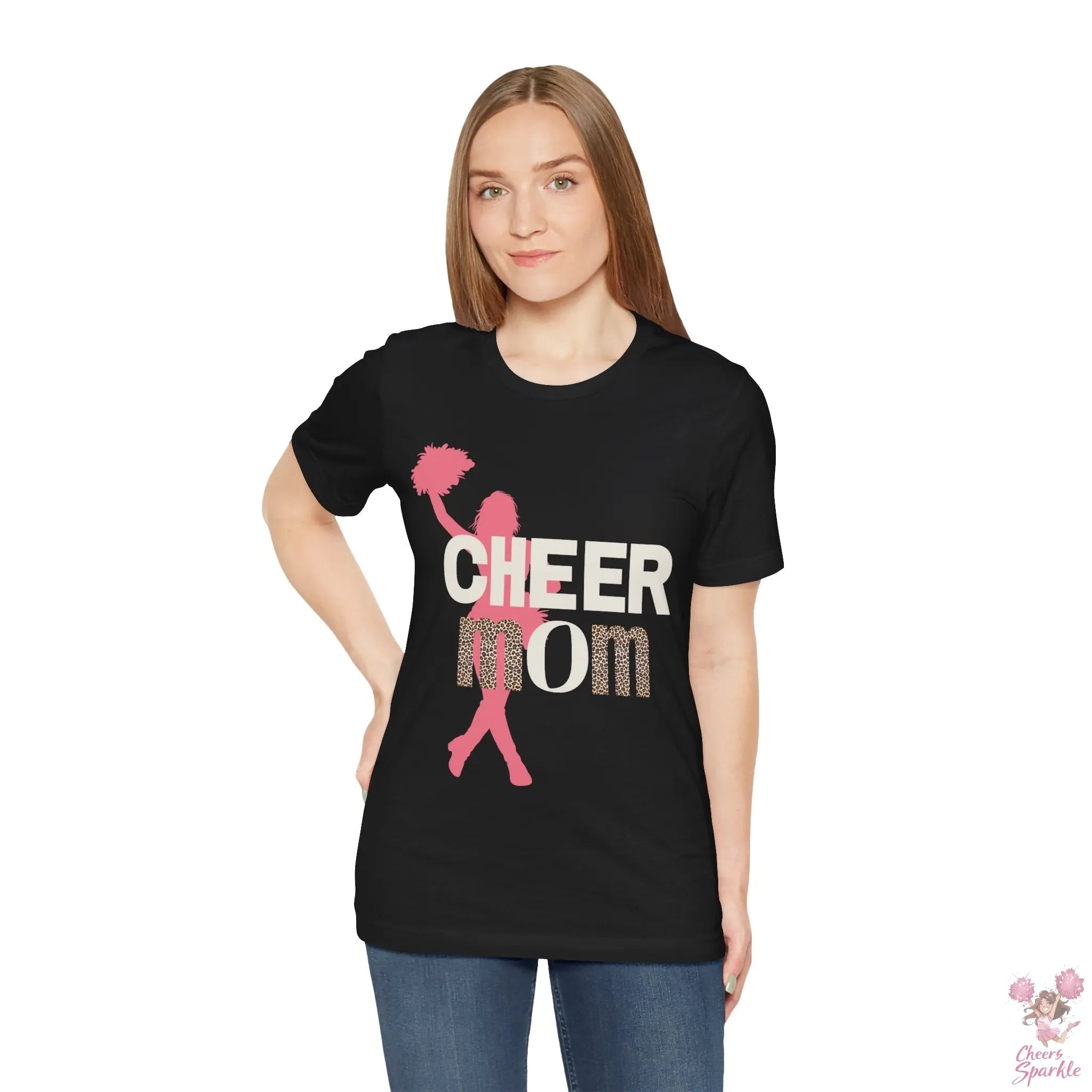Cheer Mom T-Shirt Cheers and Sparkle