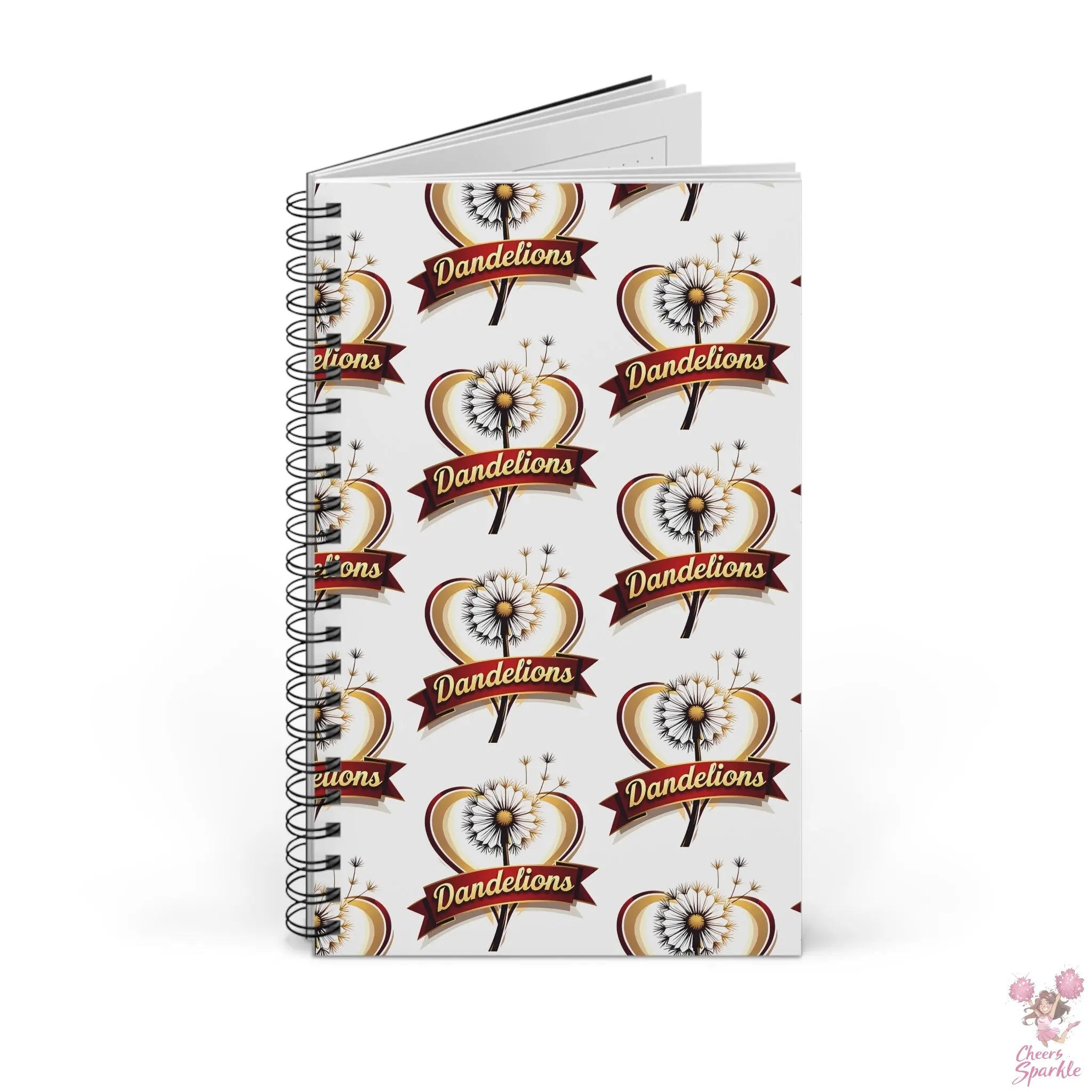 Invaders Dandelions Spiral Journal Printify