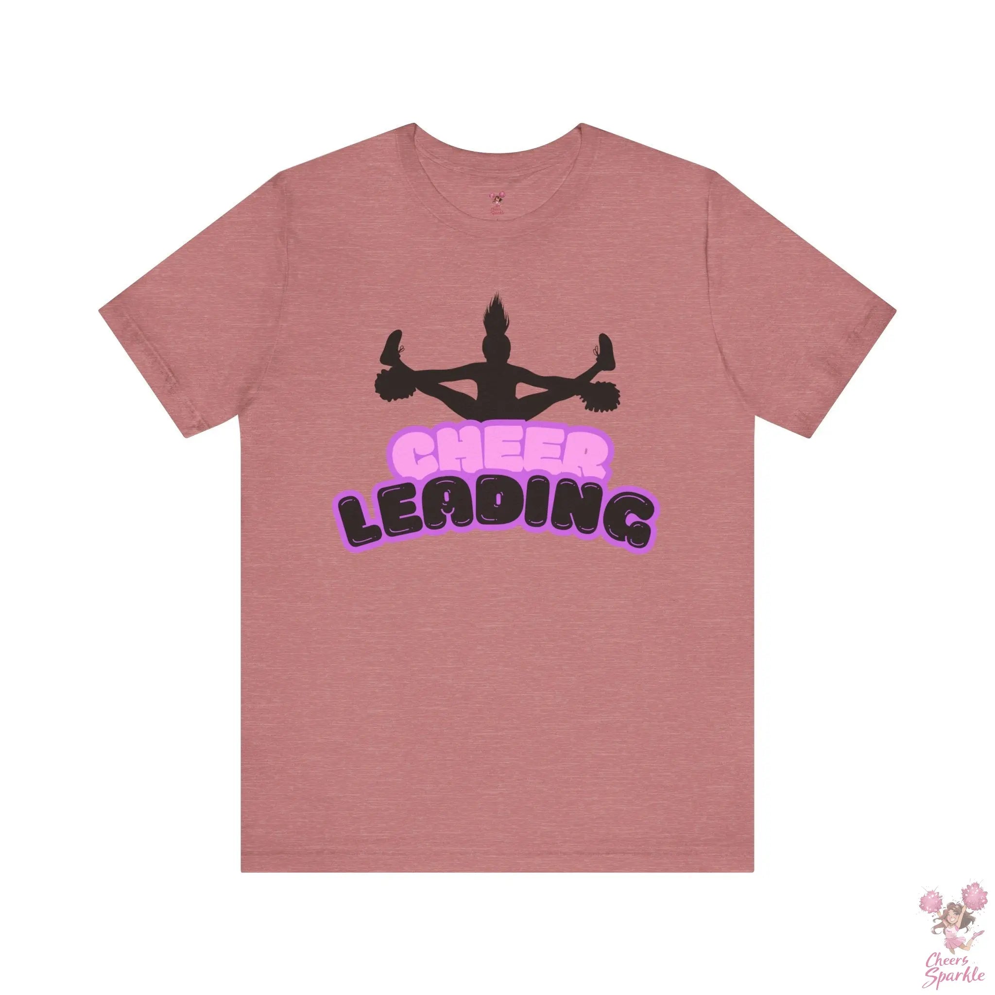 Cheerleader T-Shirt Flyer Motiv Cheers and Sparkle