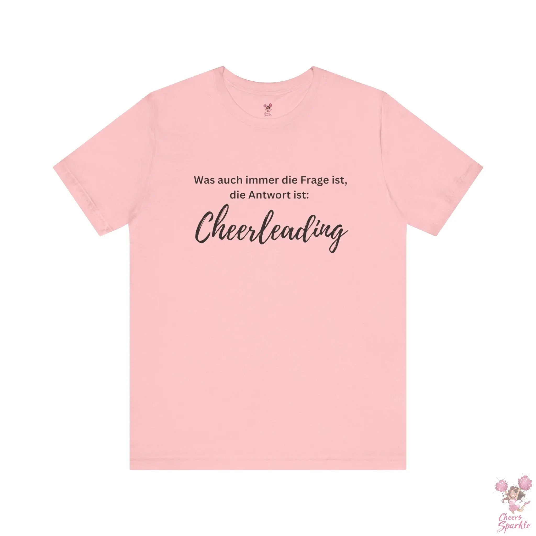 Tshirt - frecher Spruch für Cheerleader Cheers and Sparkle
