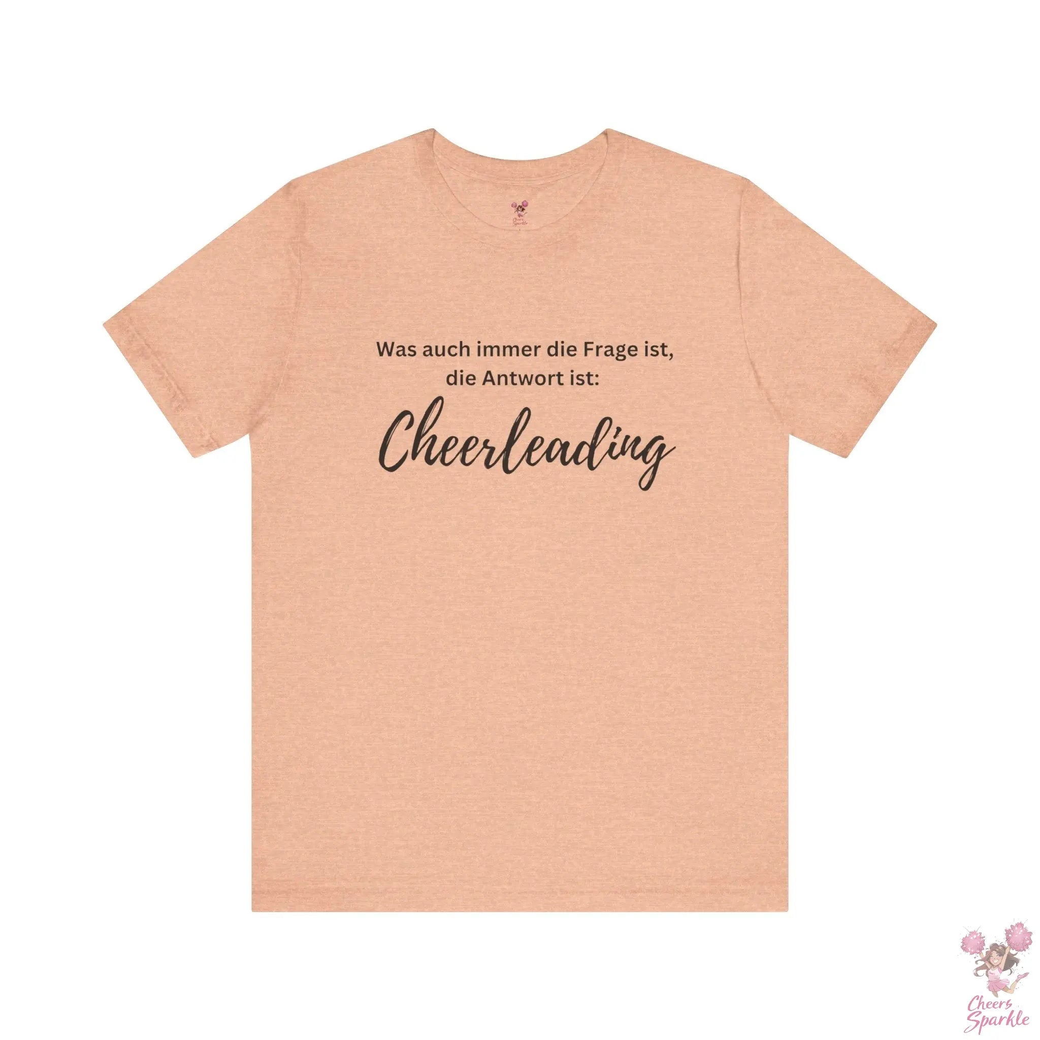 Tshirt - frecher Spruch für Cheerleader Cheers and Sparkle
