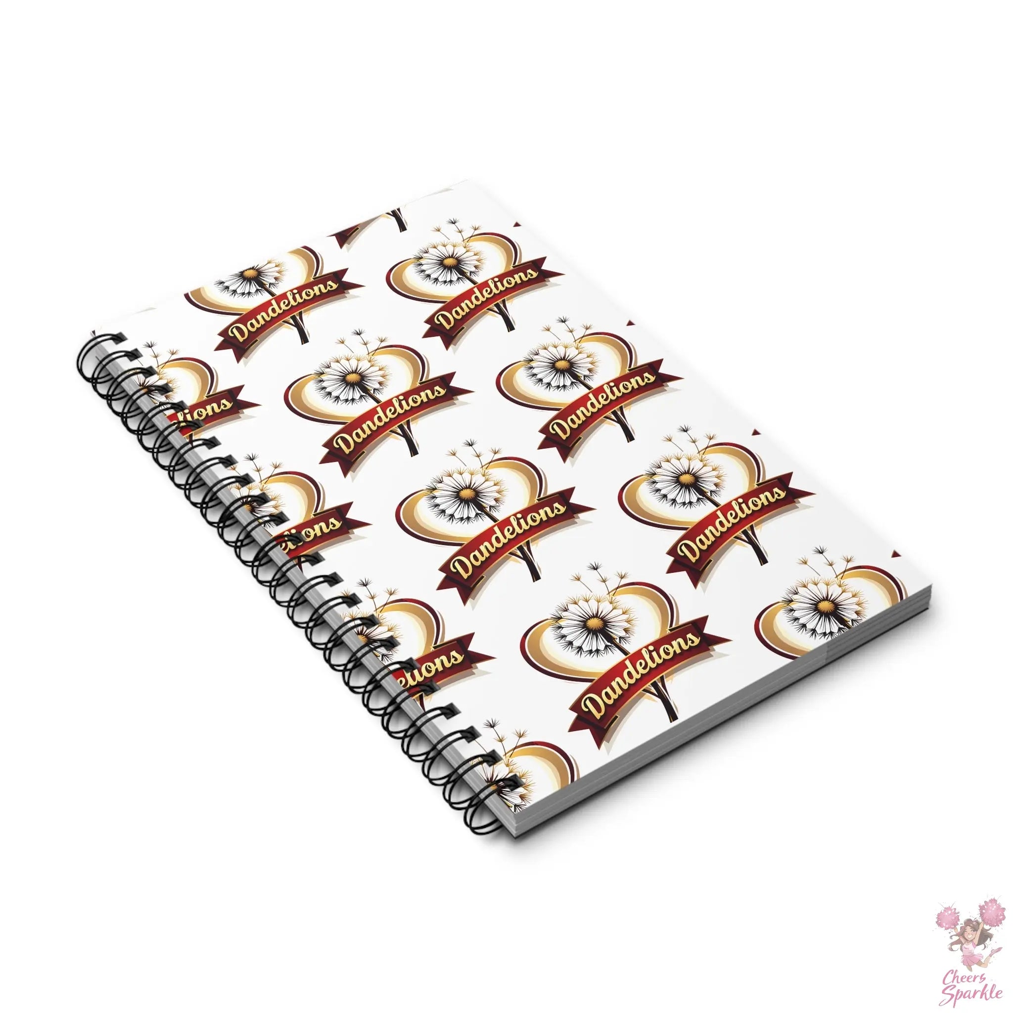 Invaders Dandelions Spiral Journal Printify