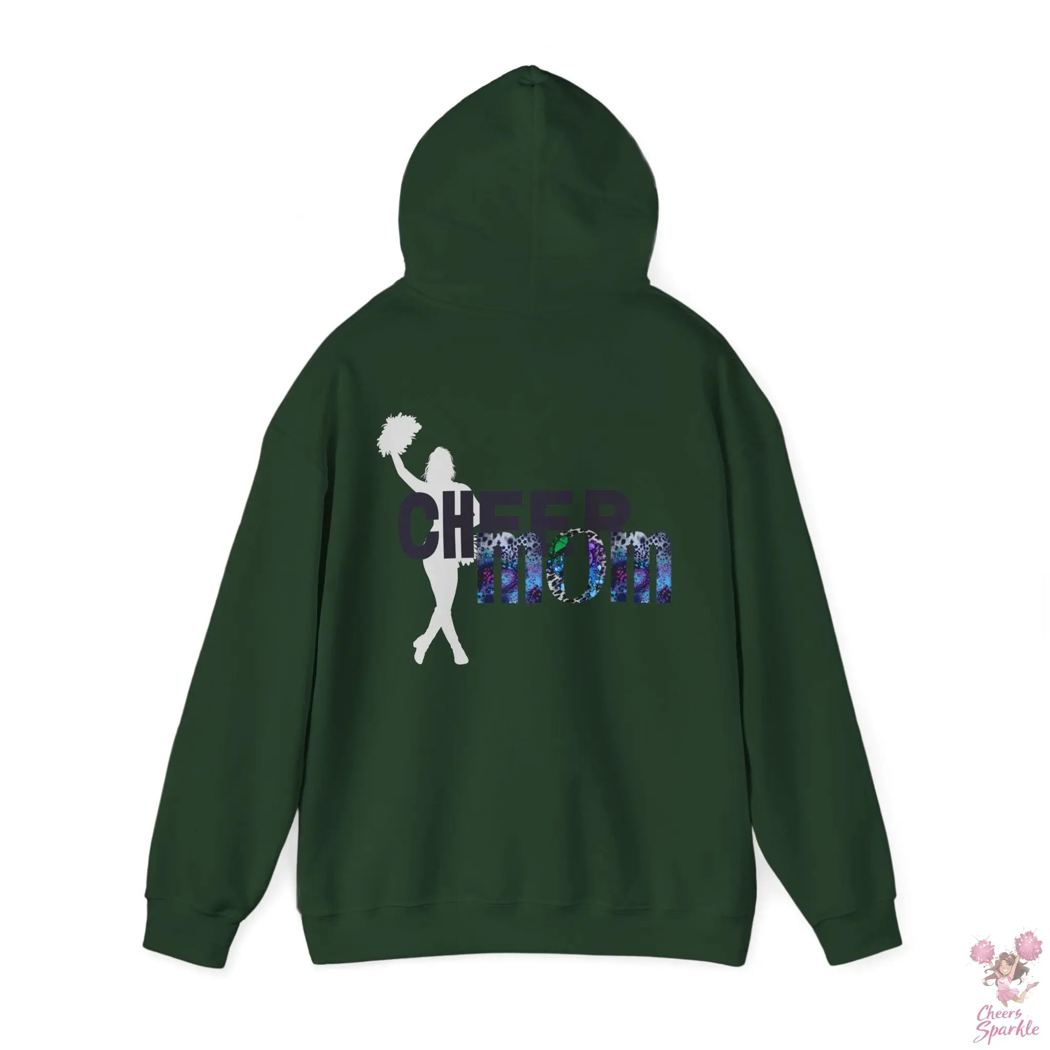 Cheer Mom Hoodie Cheers and Sparkle