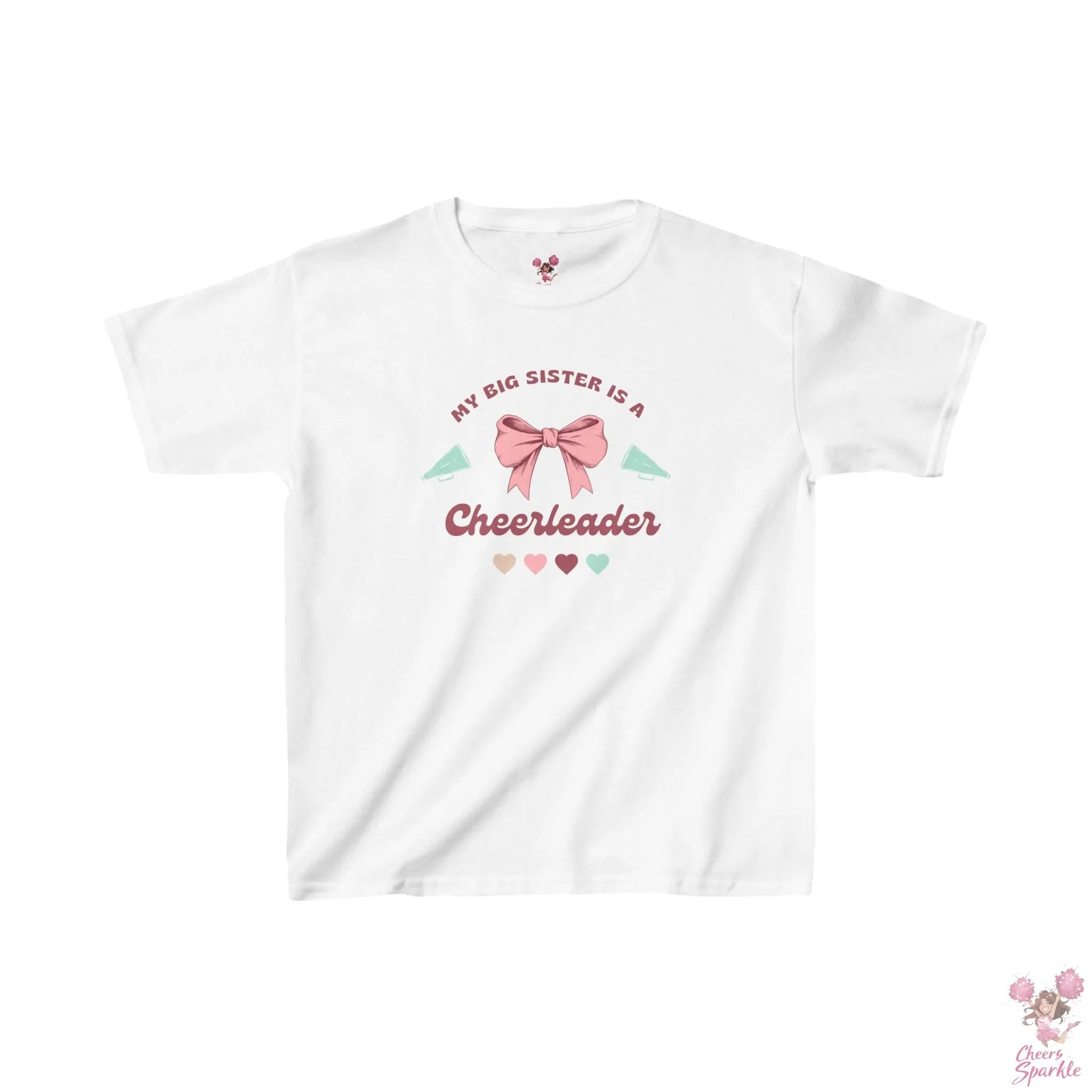 Kinder T-Shirt „My Big Sister is a Cheerleader“ - Cheers and Sparkle