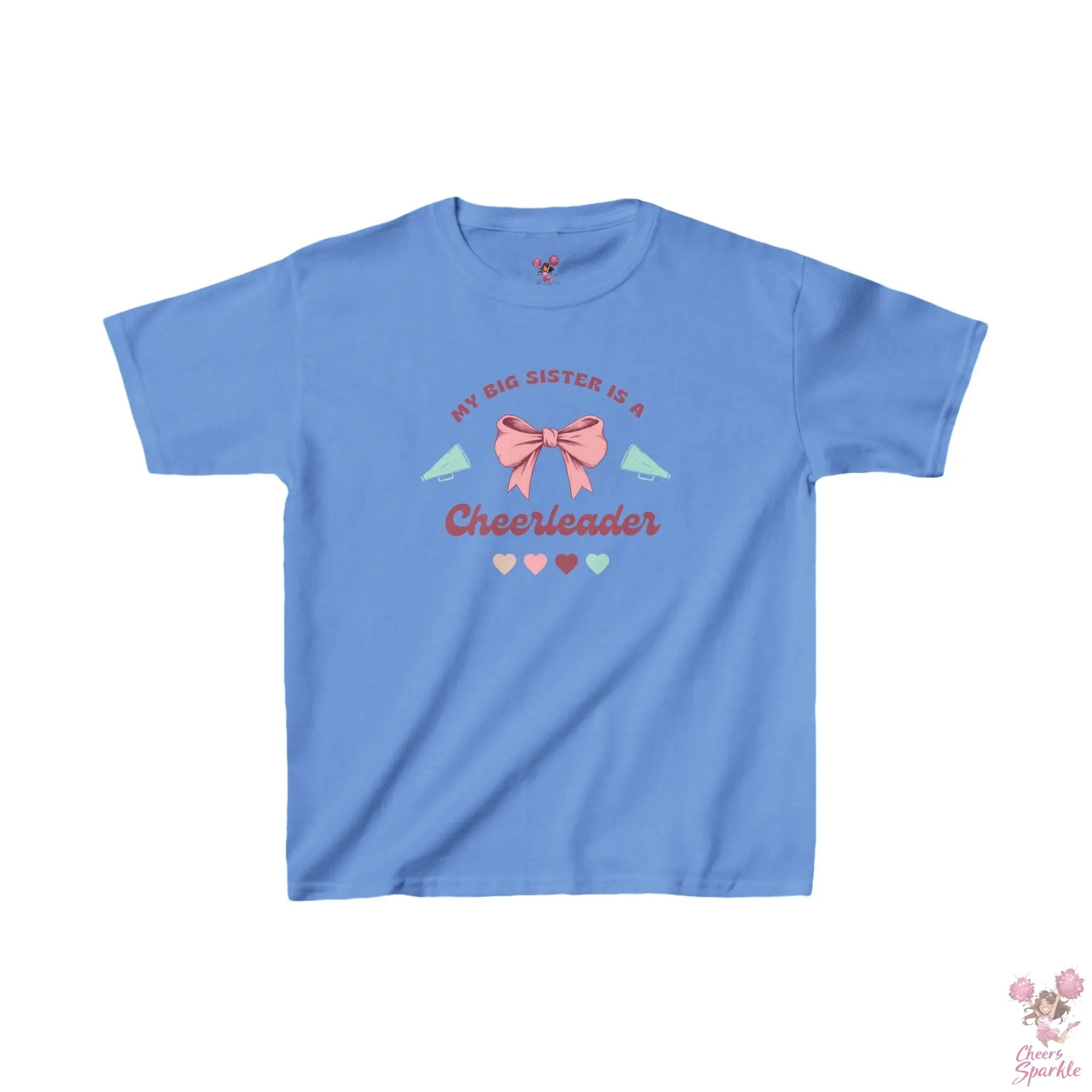 Kinder T-Shirt „My Big Sister is a Cheerleader“ - Cheers and Sparkle