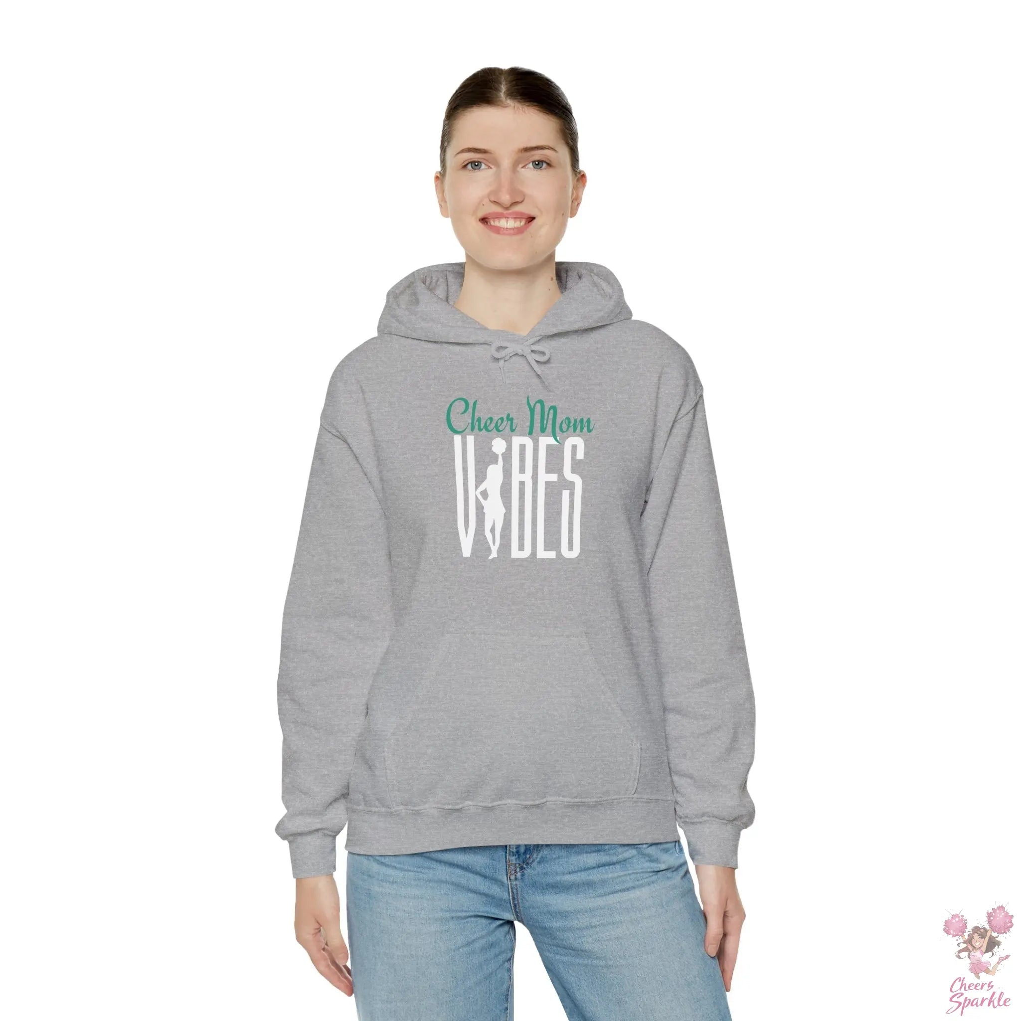 Hoodie „Cheer Mom Vibes“ Printify