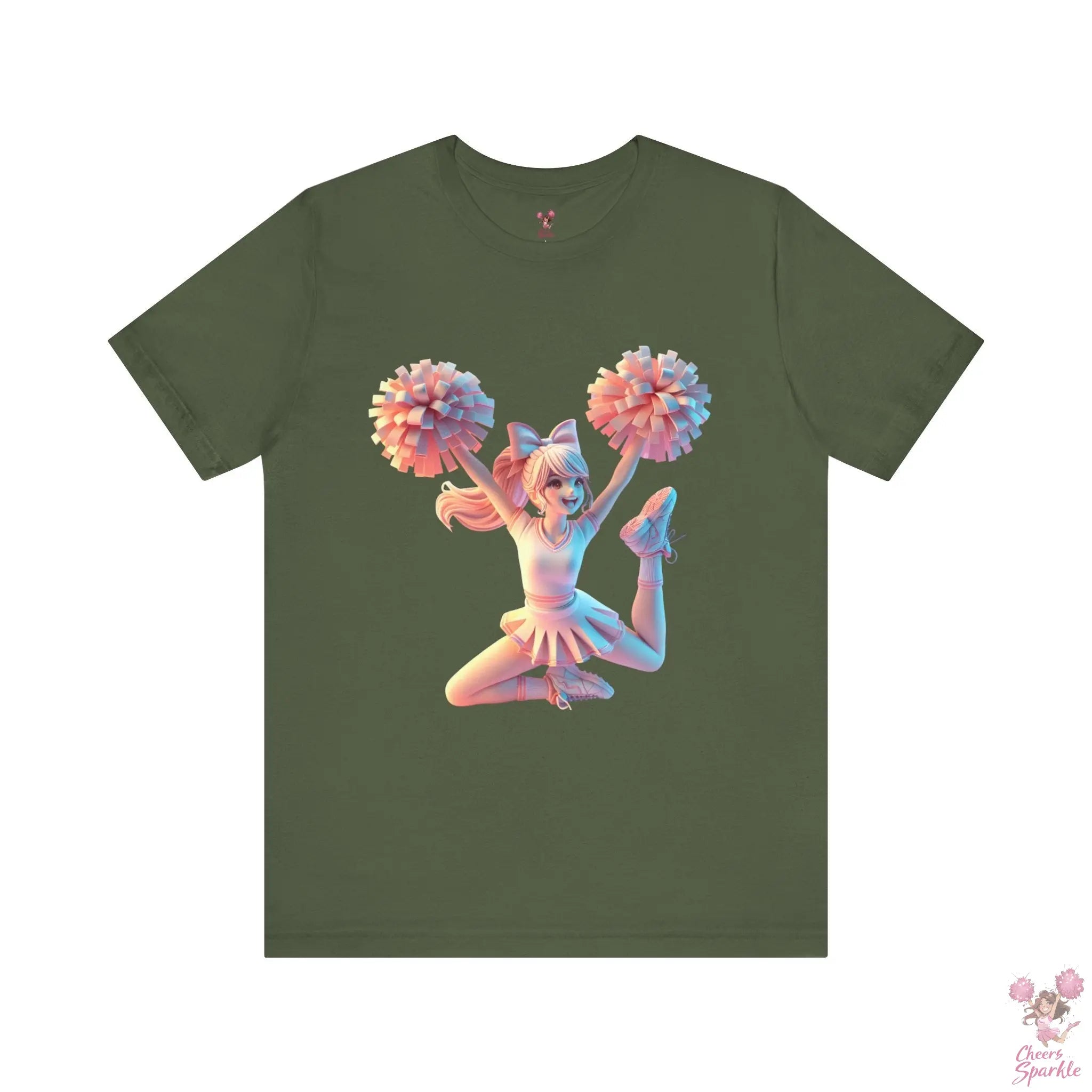 Lebendiger 3D-Druck eines Cheerleaders - Unisex - Cheers and Sparkle