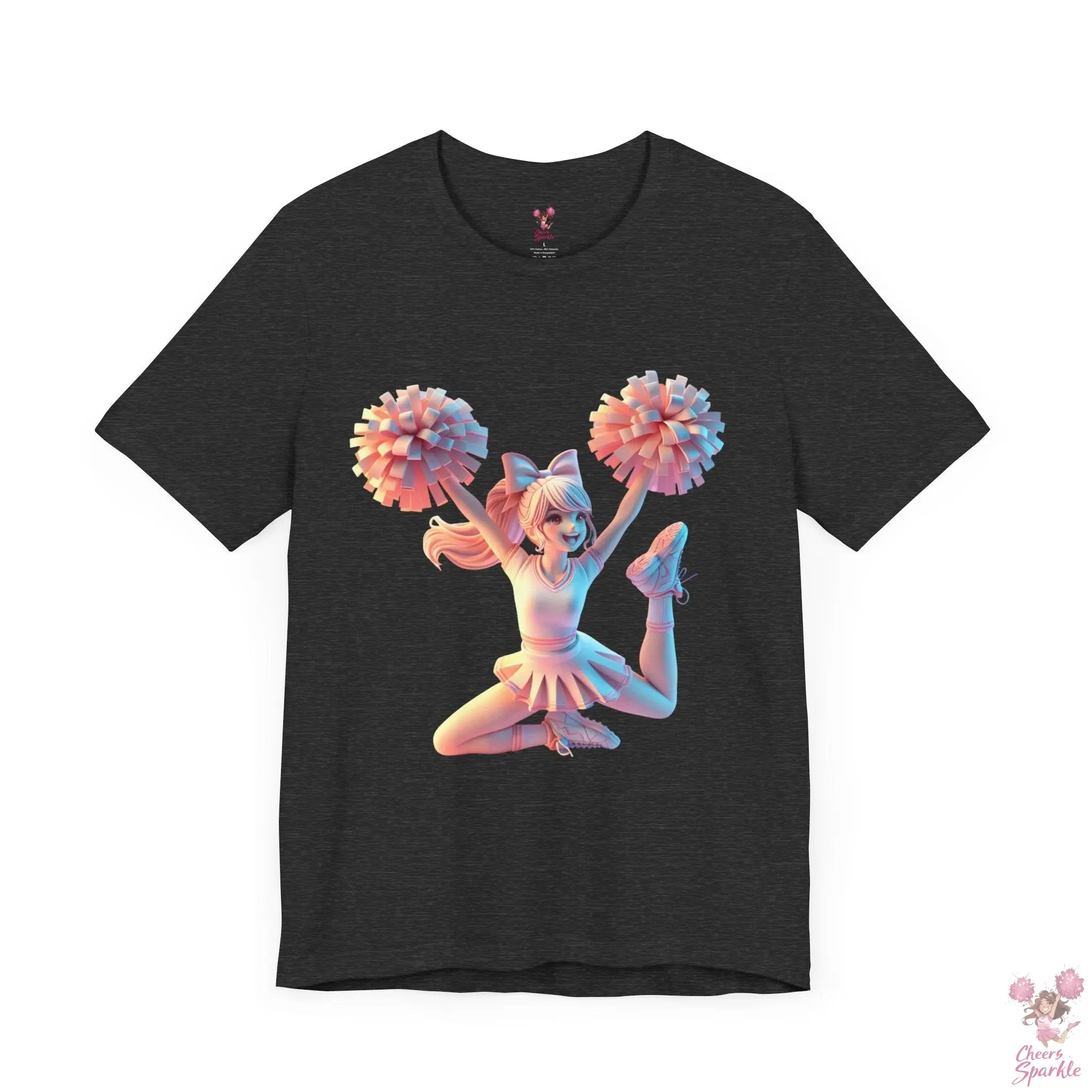 Lebendiger 3D-Druck eines Cheerleaders - Unisex - Cheers and Sparkle