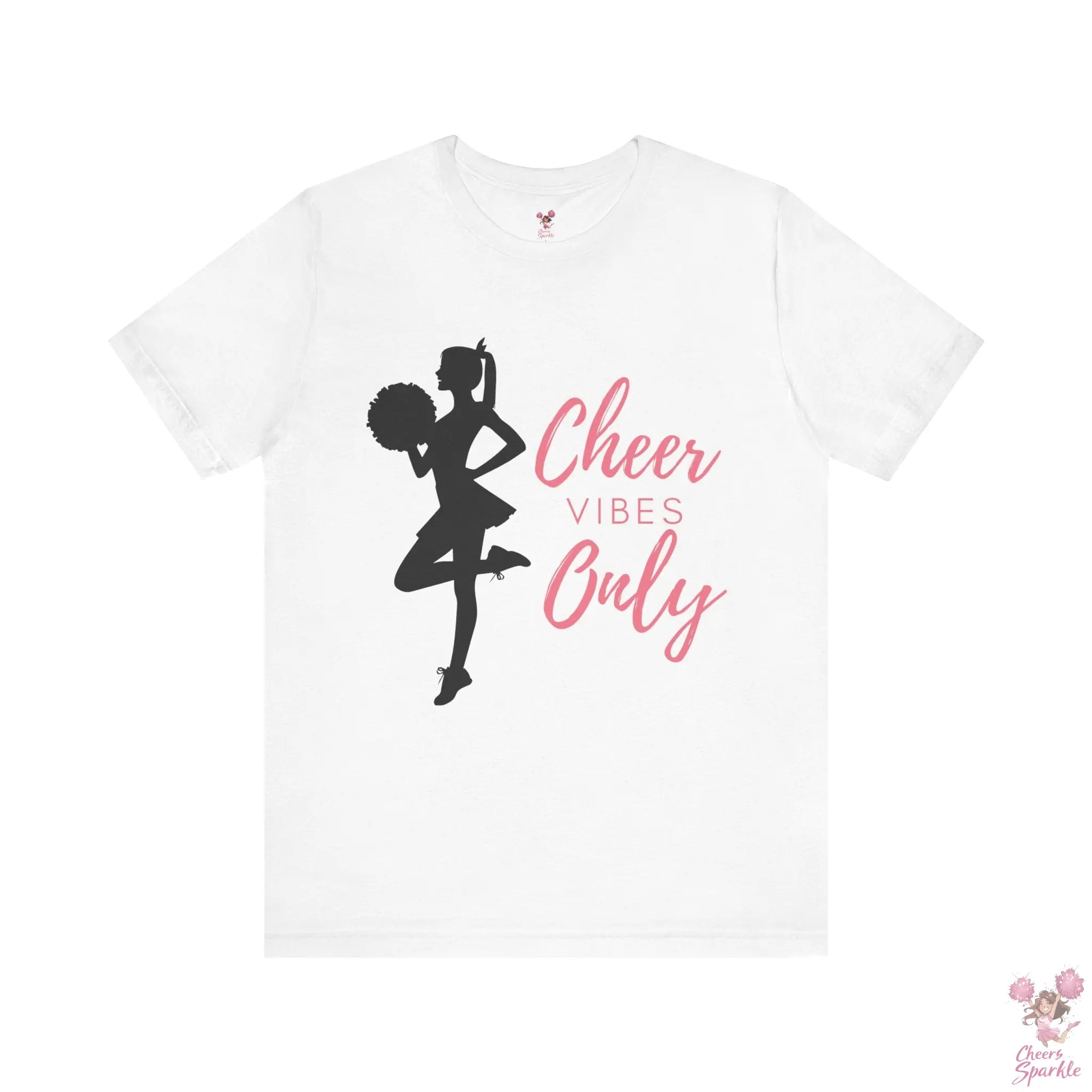 "Cheer Vibes Only" T-Shirt Cheers and Sparkle