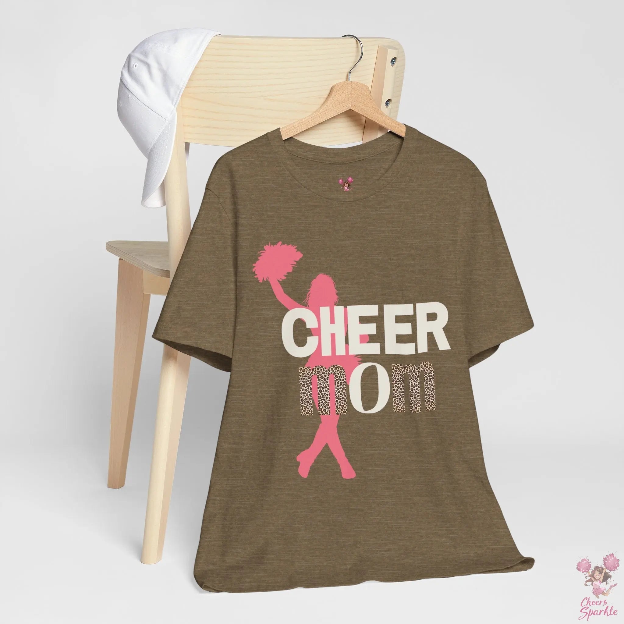 Cheer Mom T-Shirt Cheers and Sparkle