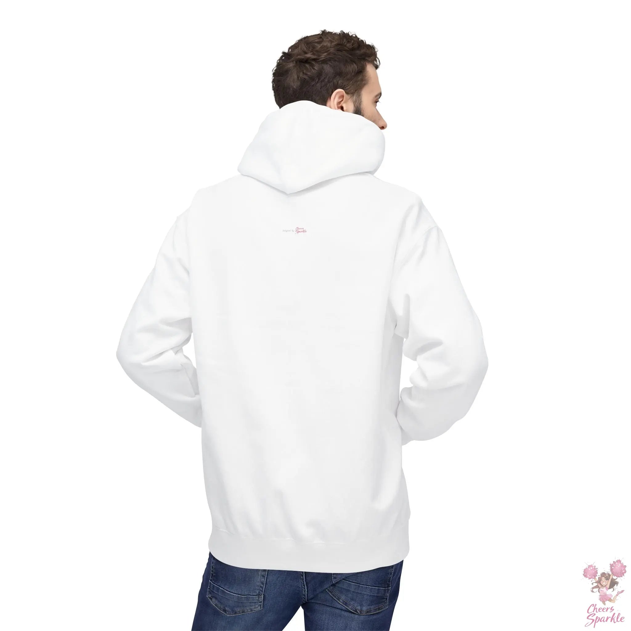 Hoodie „Schreiend & Elegant mit Megaphone“ Cheers and Sparkle