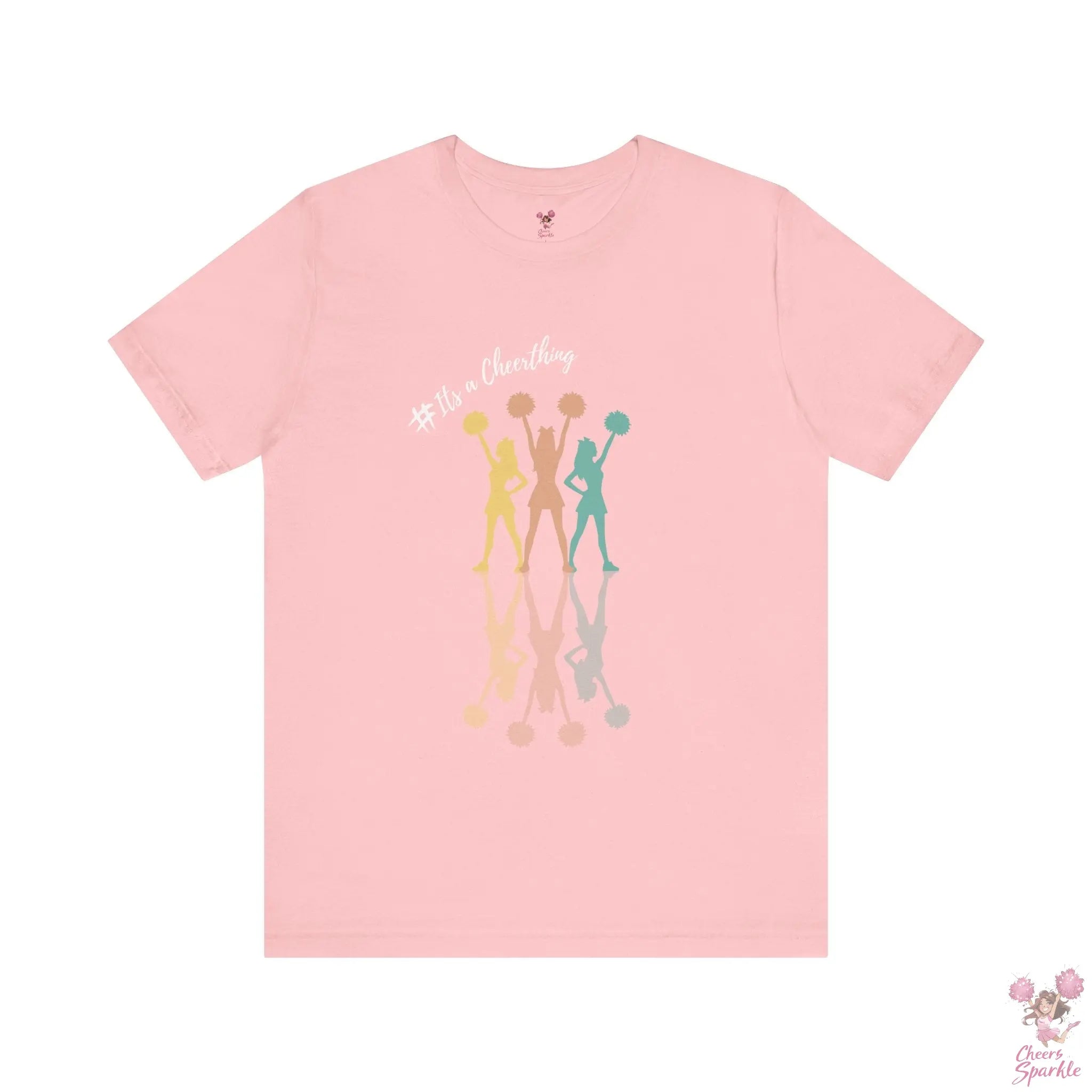 Cheerleader Silhouettes T-Shirt"#Its a Cheerthing" Cheers and Sparkle