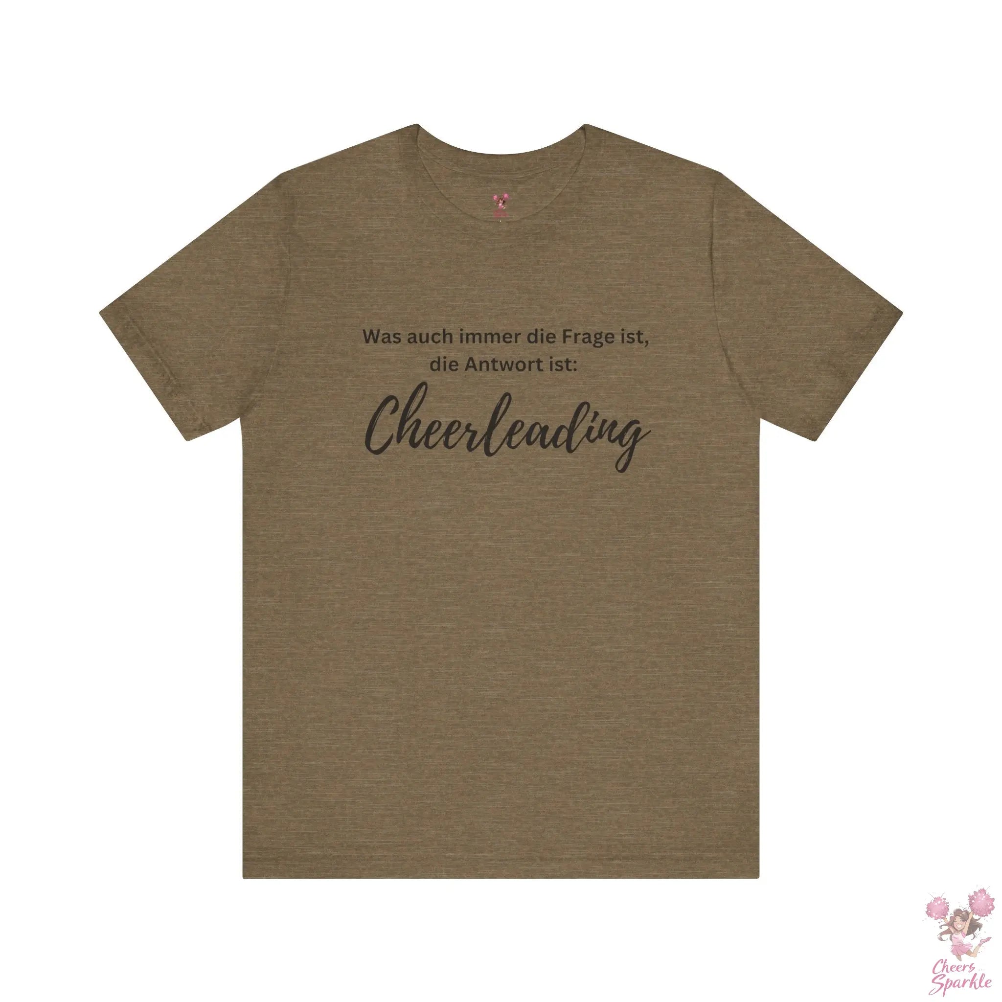 Tshirt - frecher Spruch für Cheerleader Cheers and Sparkle