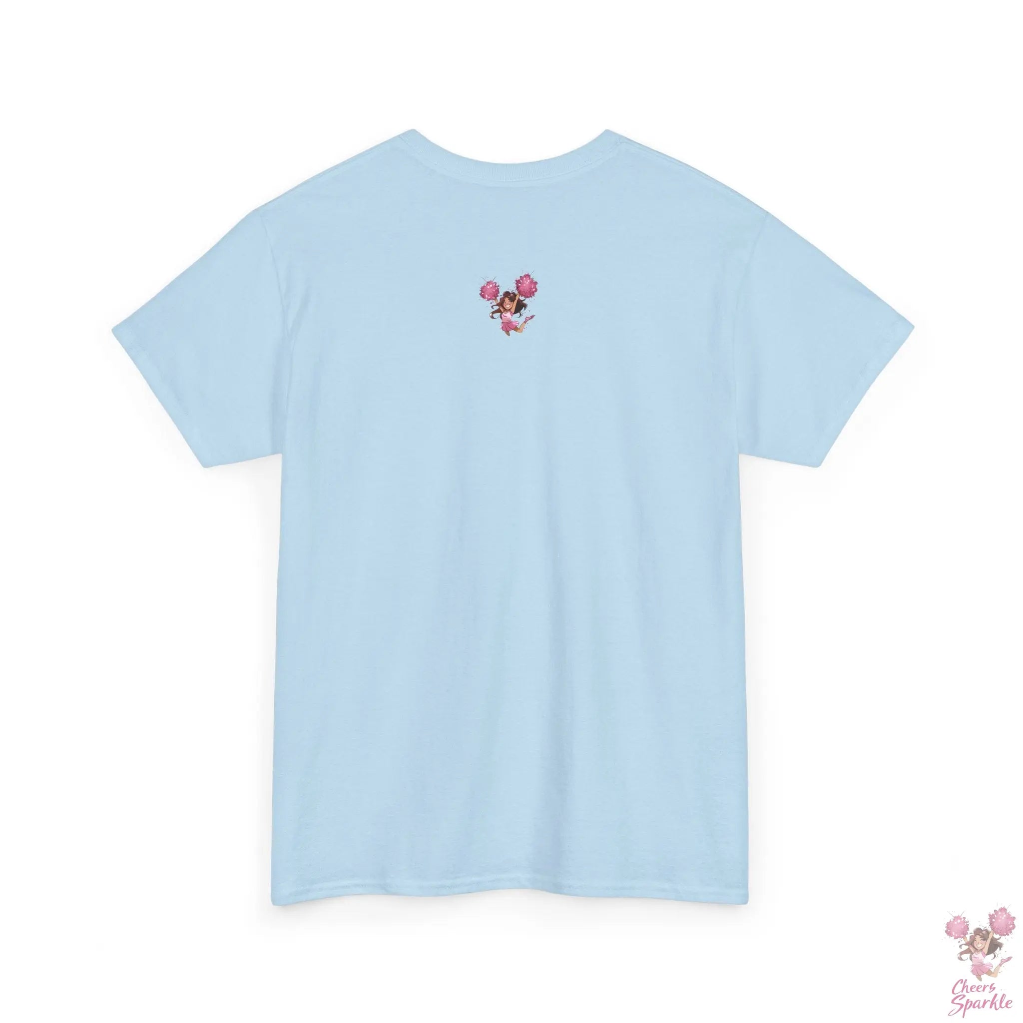 Heavy Cotton T-Shirt "Cheer Love" Cheers and Sparkle