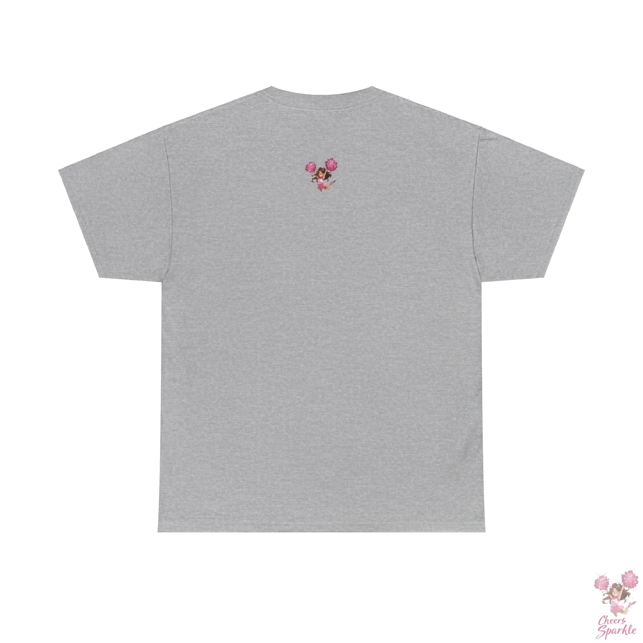 Heavy Cotton T-Shirt "Cheer Love" Cheers and Sparkle