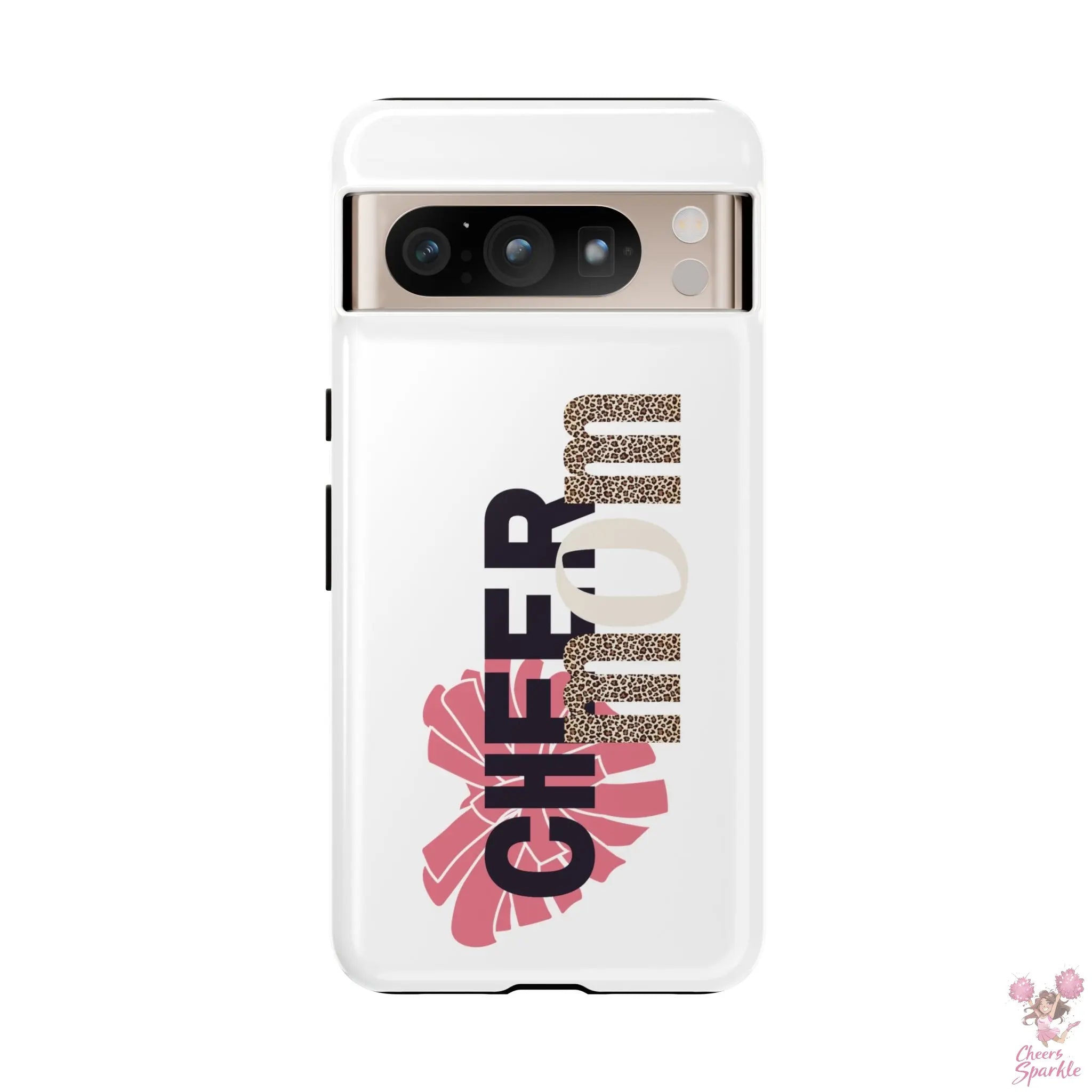 Handyhülle „Cheer Mom“ Cheers and Sparkle