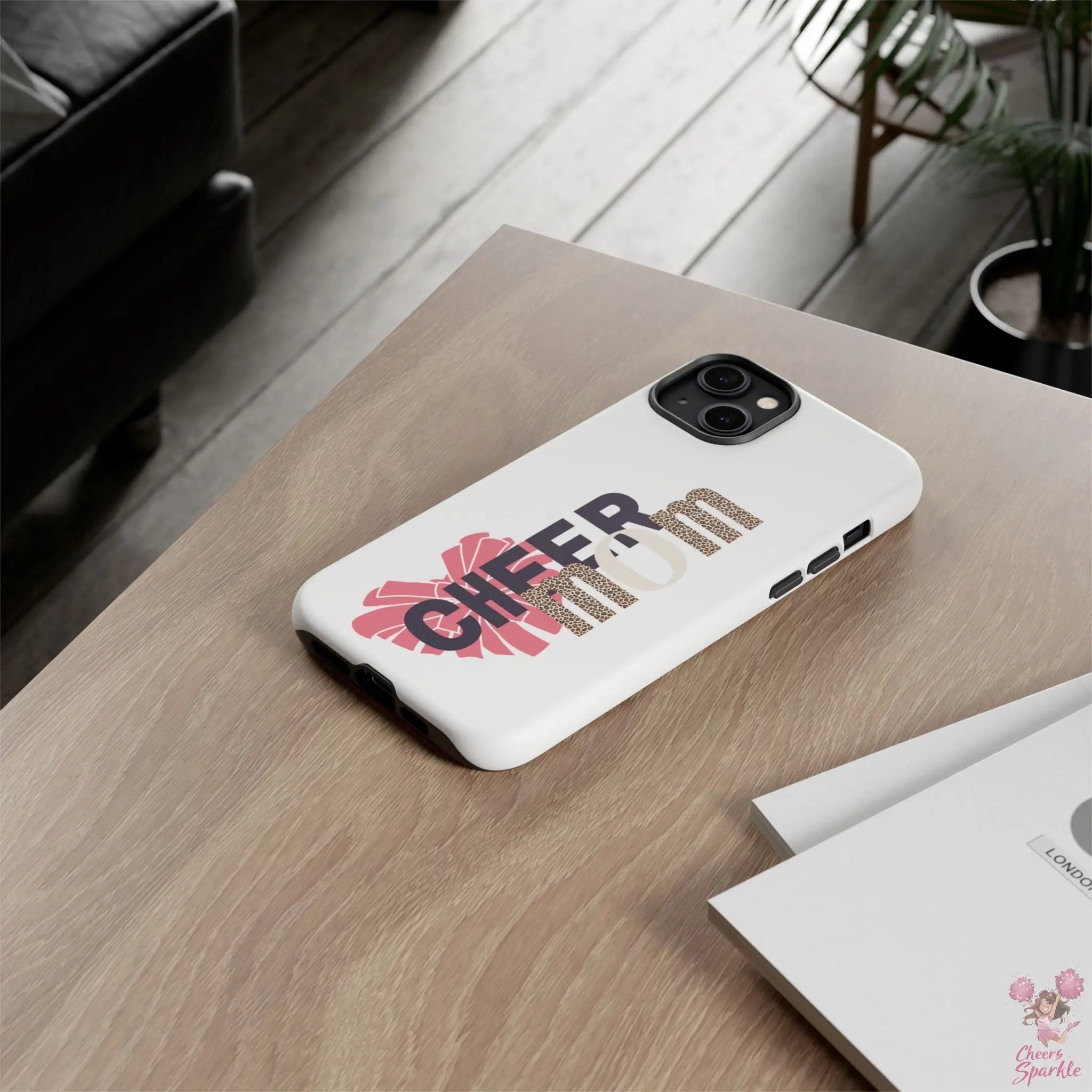 Handyhülle „Cheer Mom“ Cheers and Sparkle