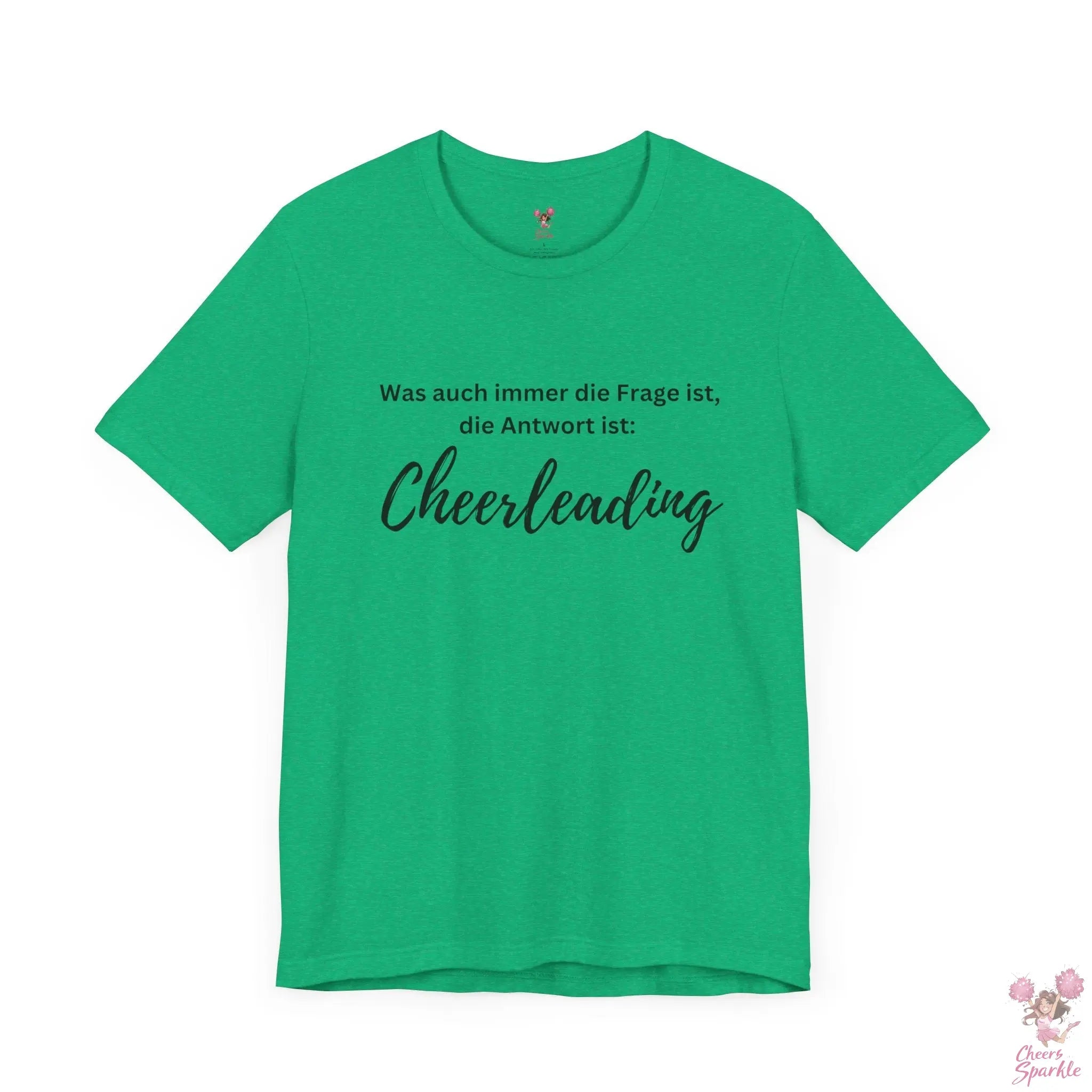 Tshirt - frecher Spruch für Cheerleader Cheers and Sparkle