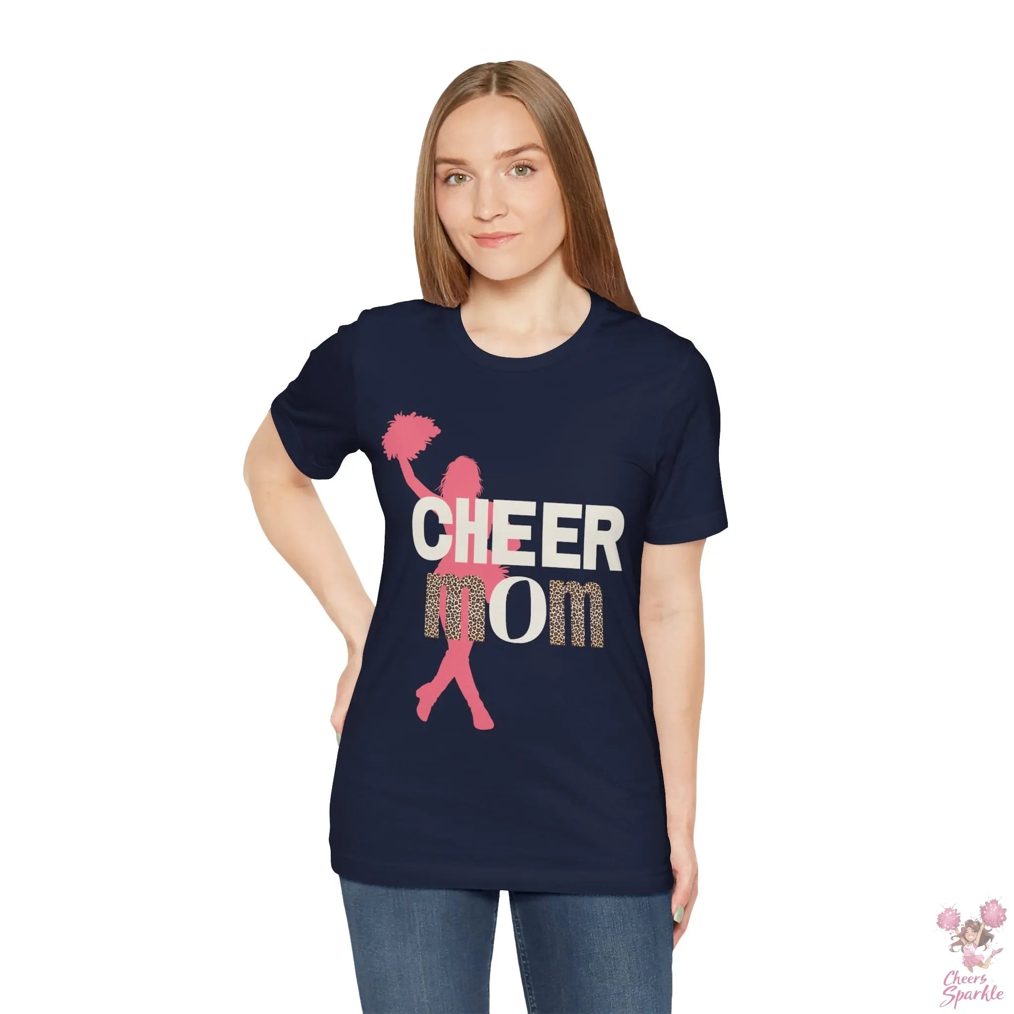 Cheer Mom T-Shirt Cheers and Sparkle