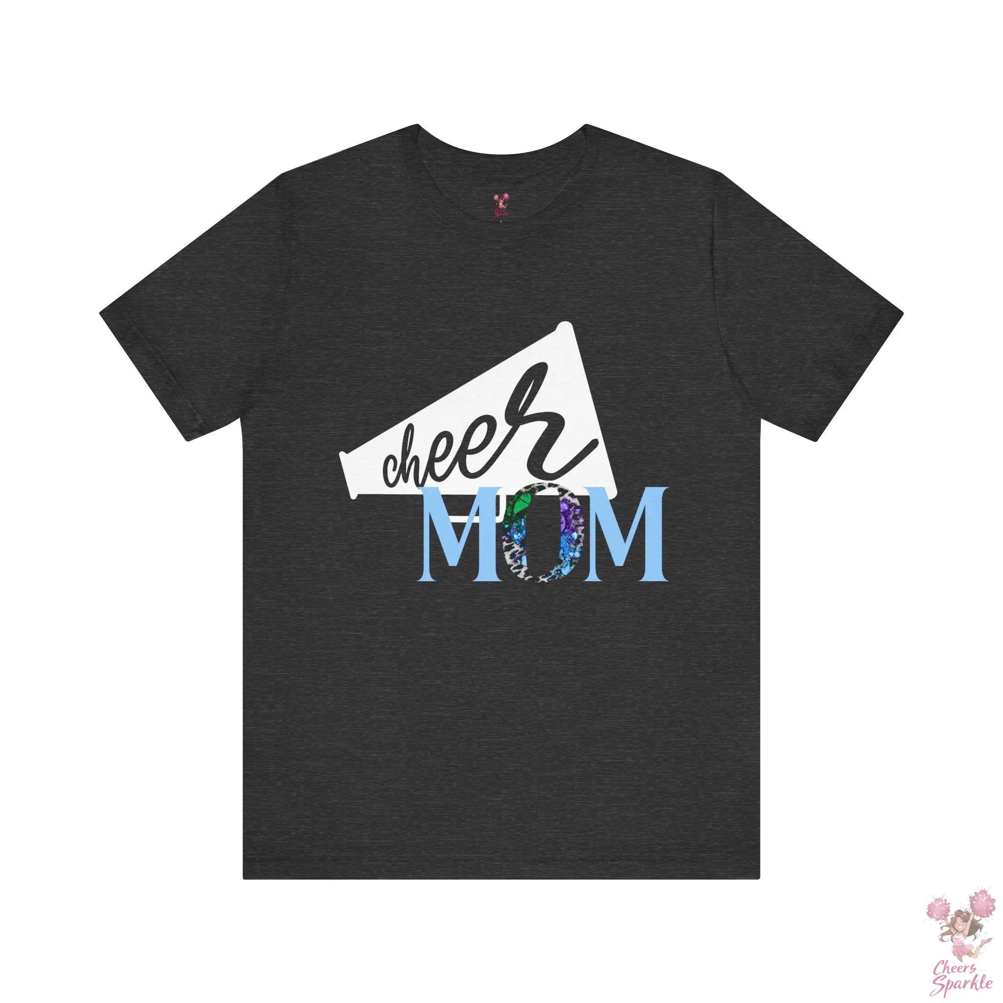 Cheer Mom T-Shirt V-Neck Cheers and Sparkle