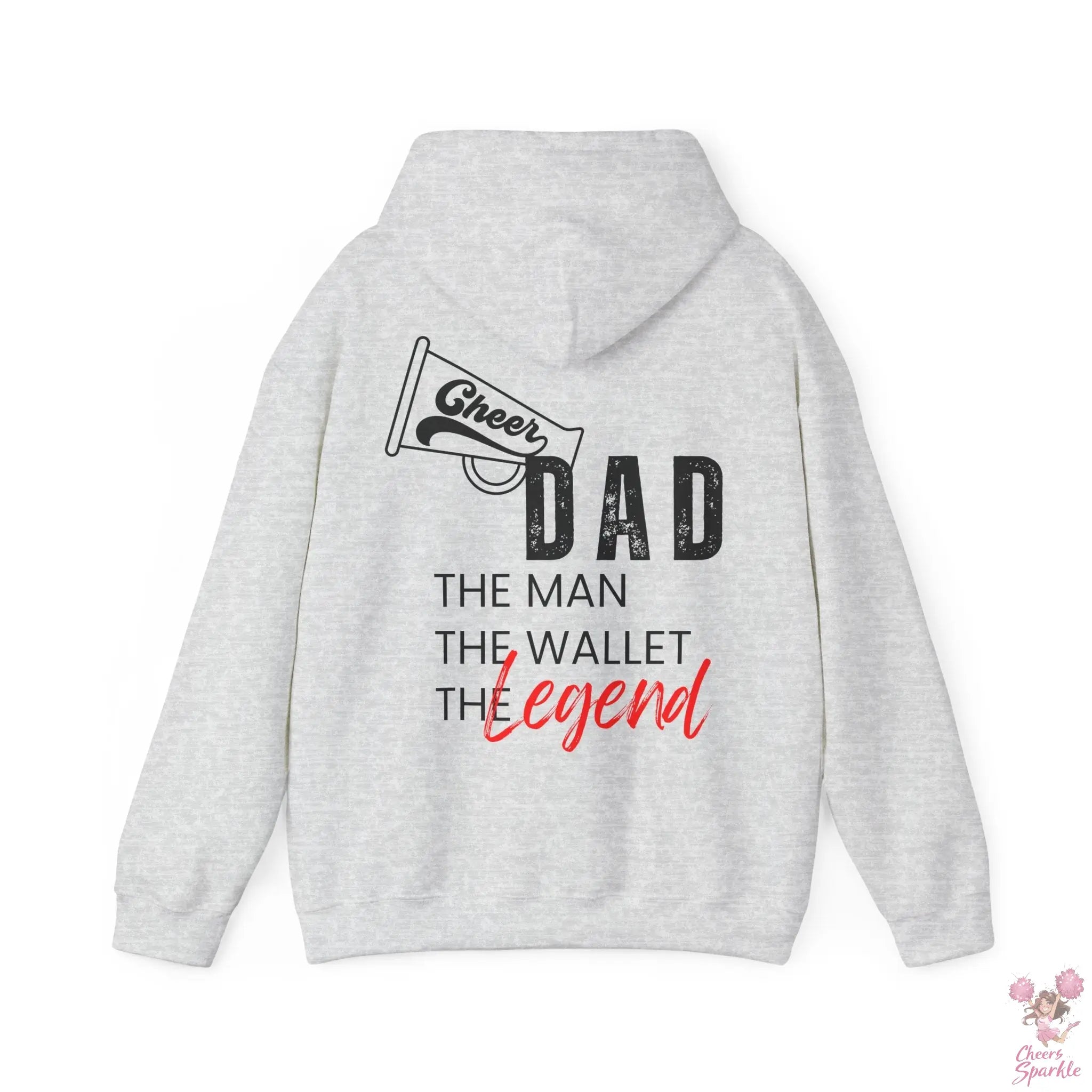 Cheer Dad "The Legend" Hoodie Printify