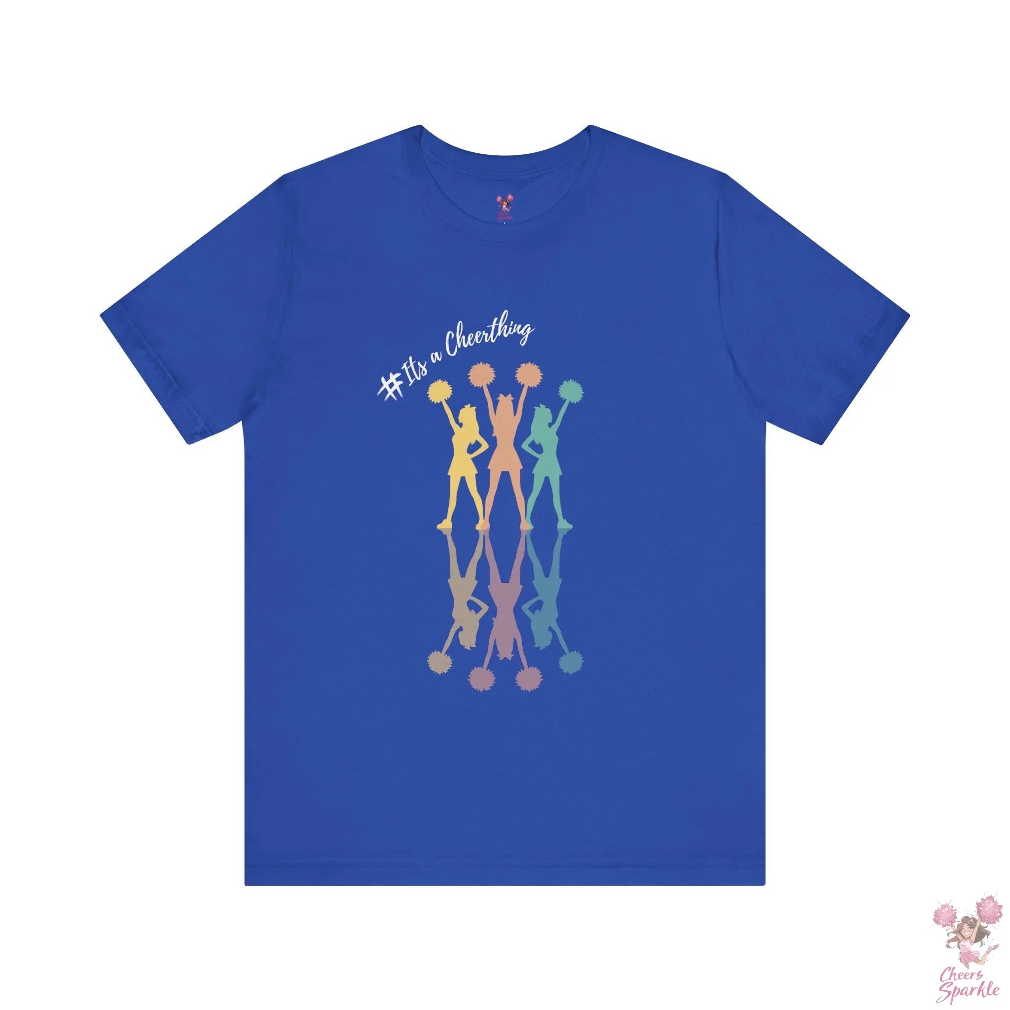 Cheerleader Silhouettes T-Shirt"#Its a Cheerthing" Cheers and Sparkle