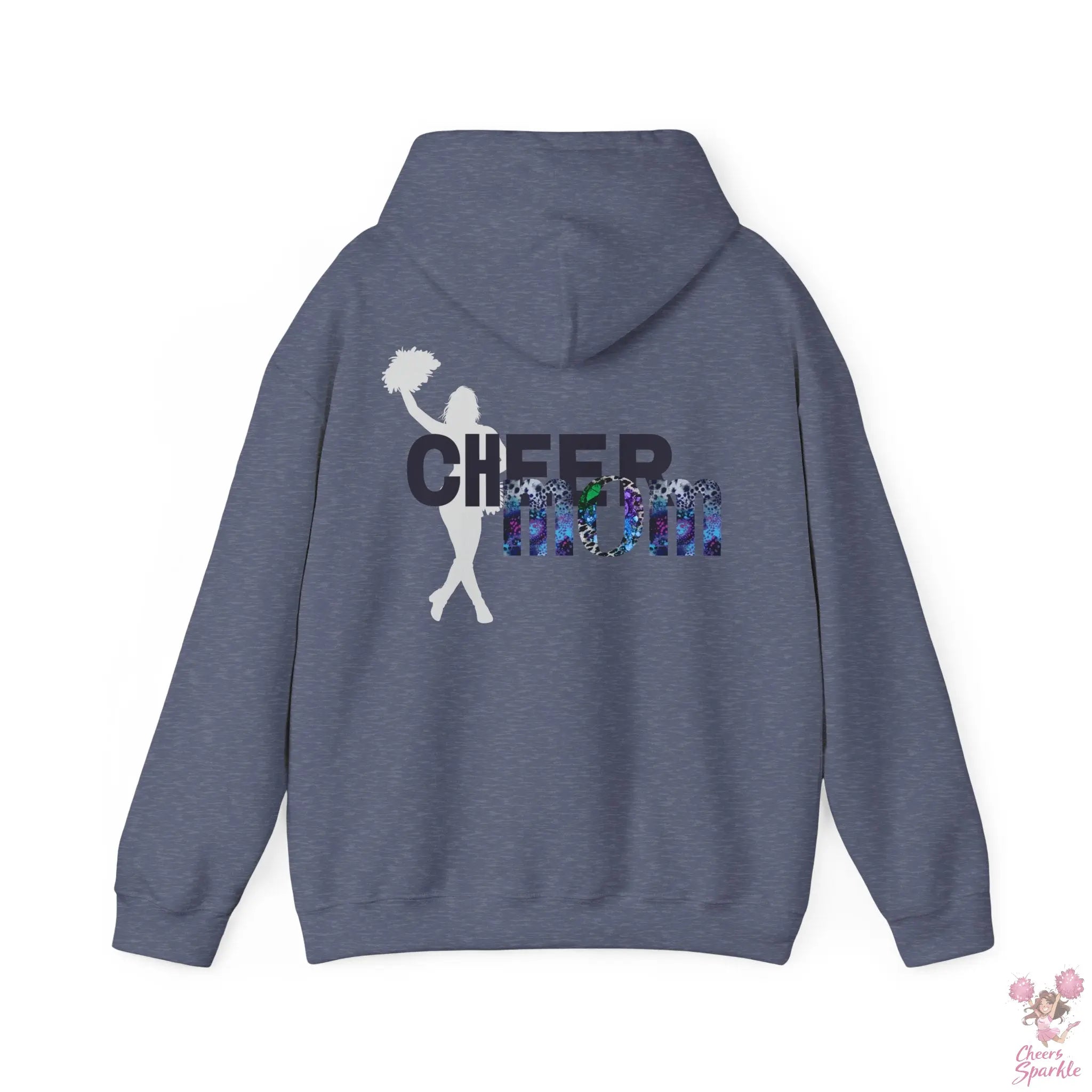 Cheer Mom Hoodie Cheers and Sparkle