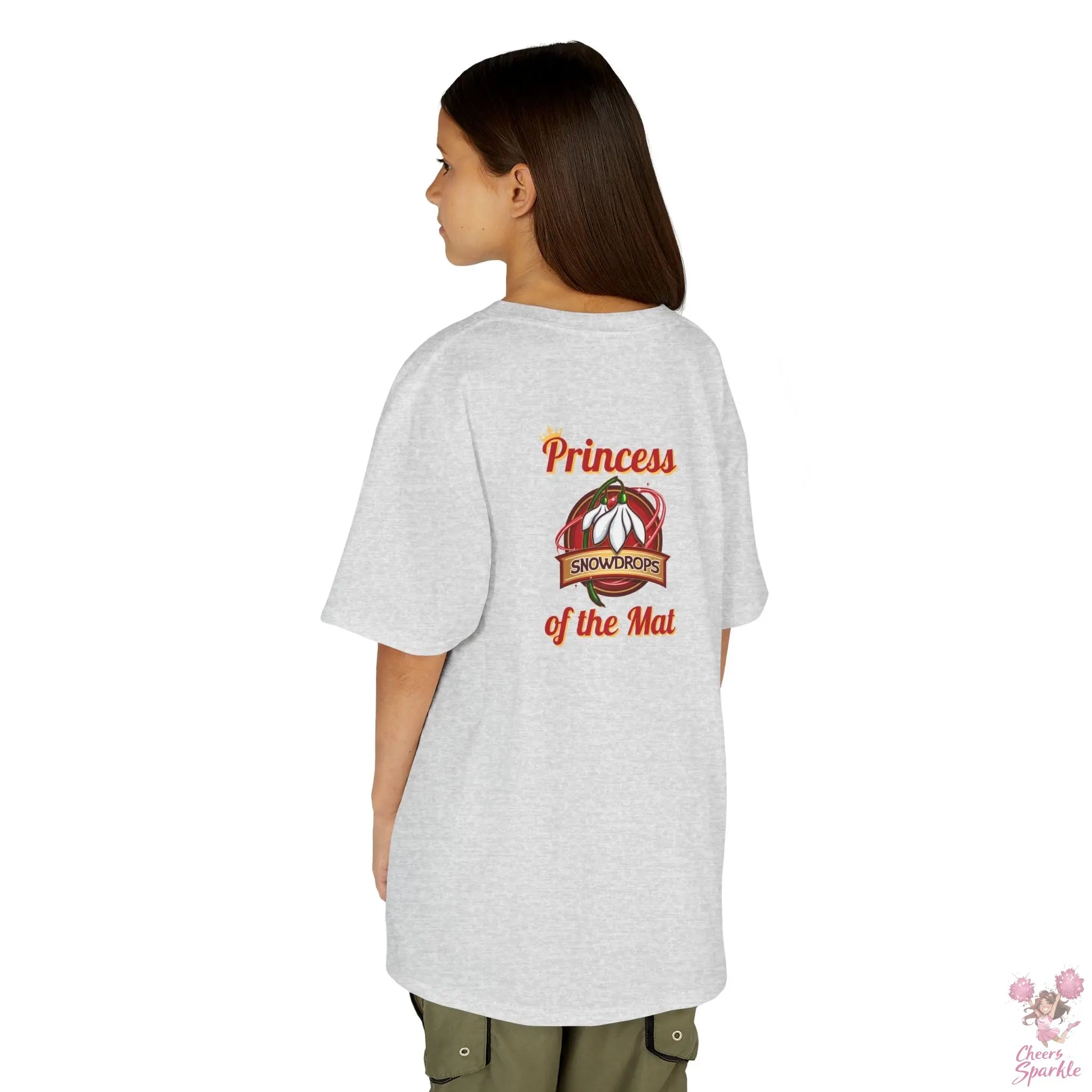 T-Shirt Invaders Snowdrops Princess of the Mat - Kids Printify