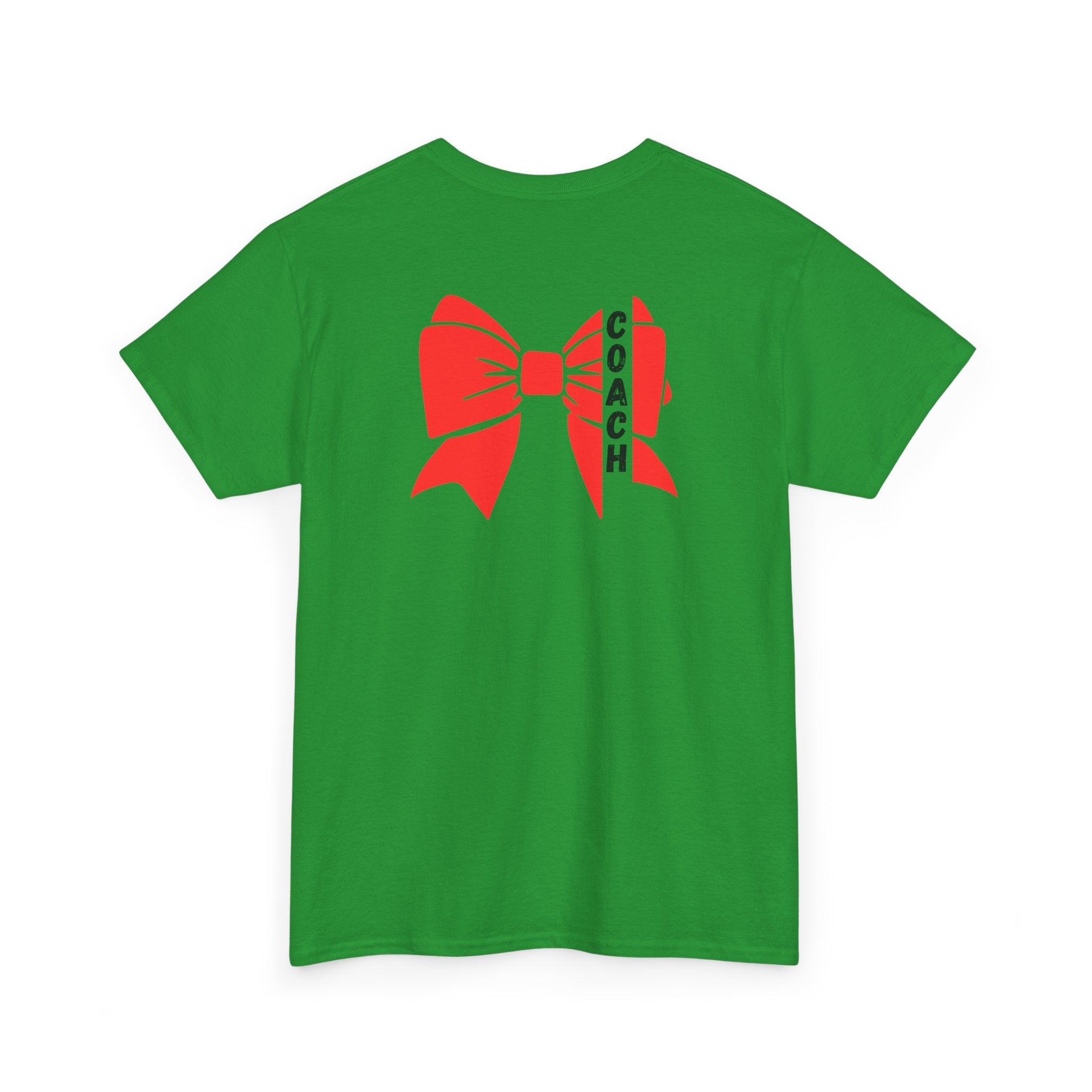 Cheer Coach T-Shirt mit Roter Bow