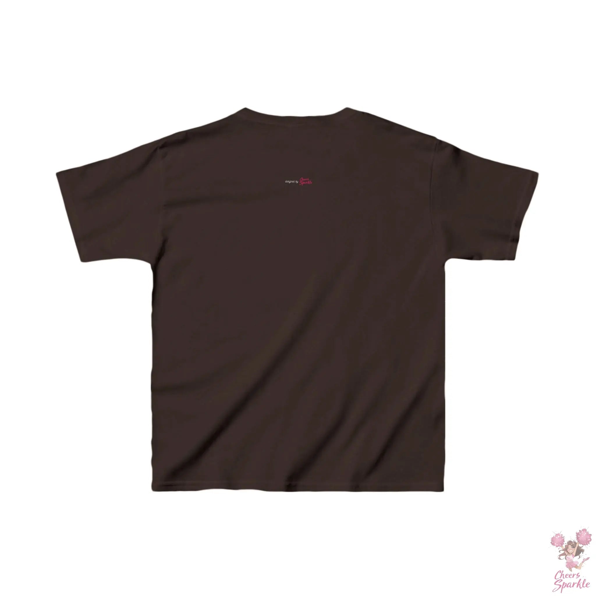 Kids Baumwoll T-Shirt "Straight Outta Cheer Practice" Cheers and Sparkle