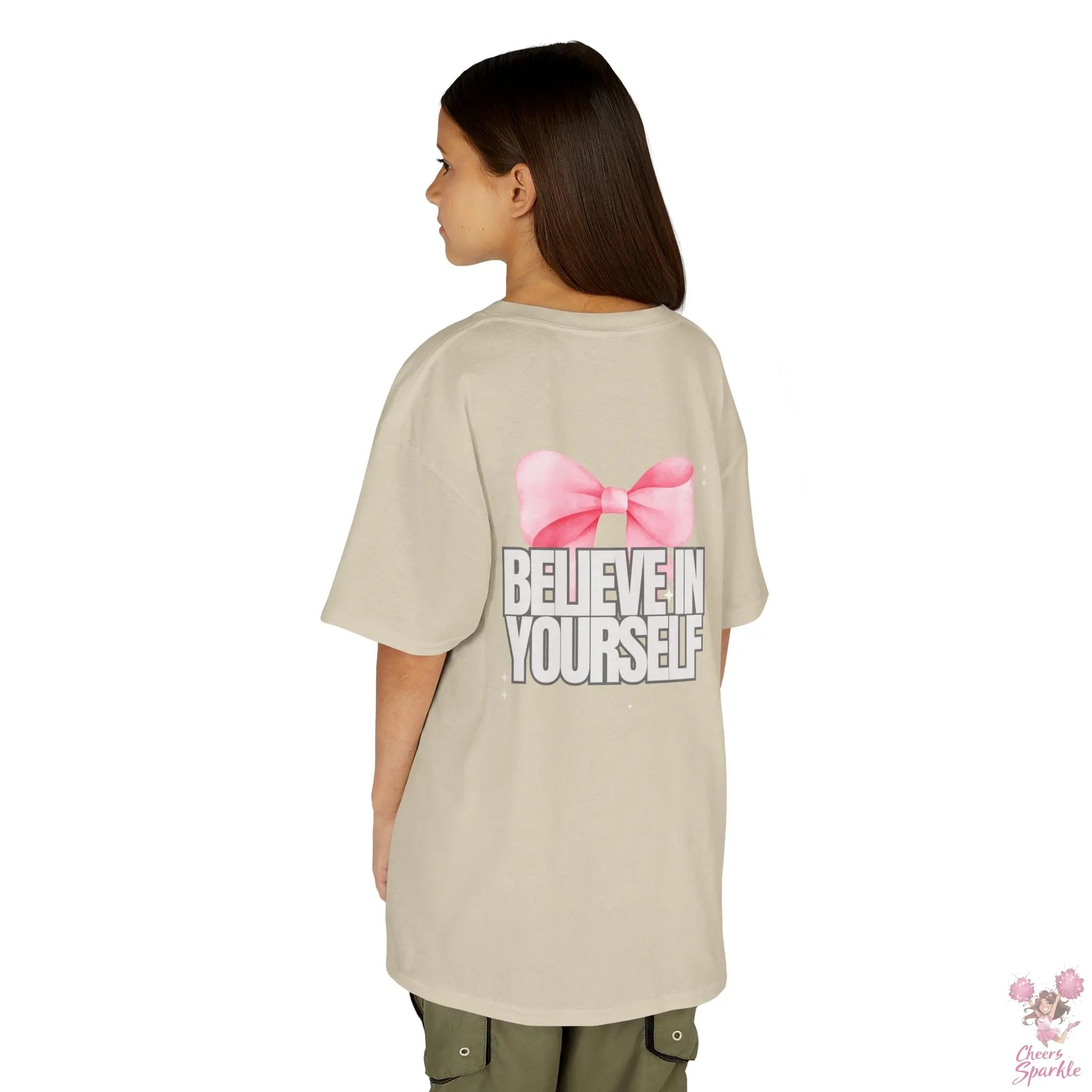 Kinder T-Shirt "Believe in Yourself" Printify