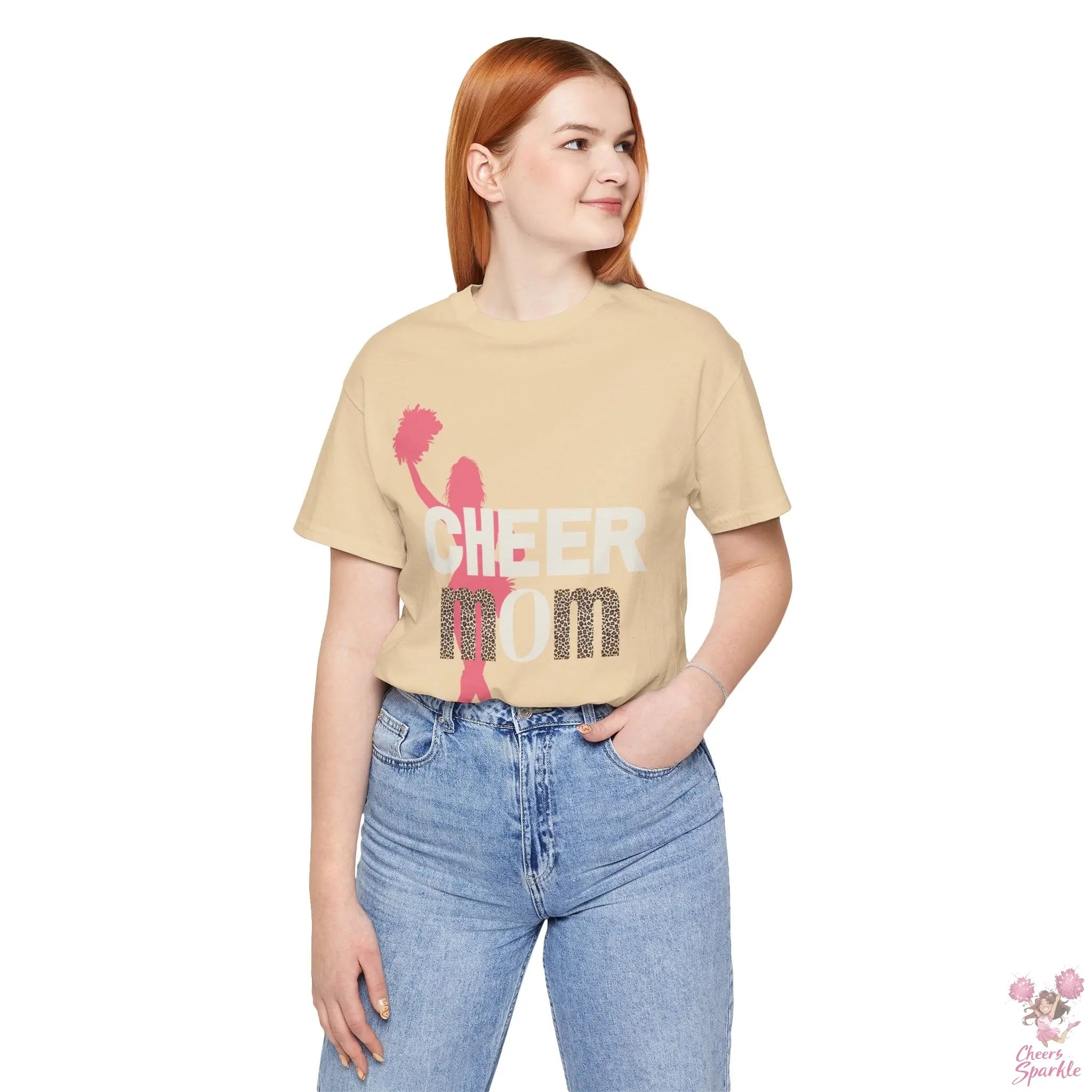 Cheer Mom T-Shirt Cheers and Sparkle