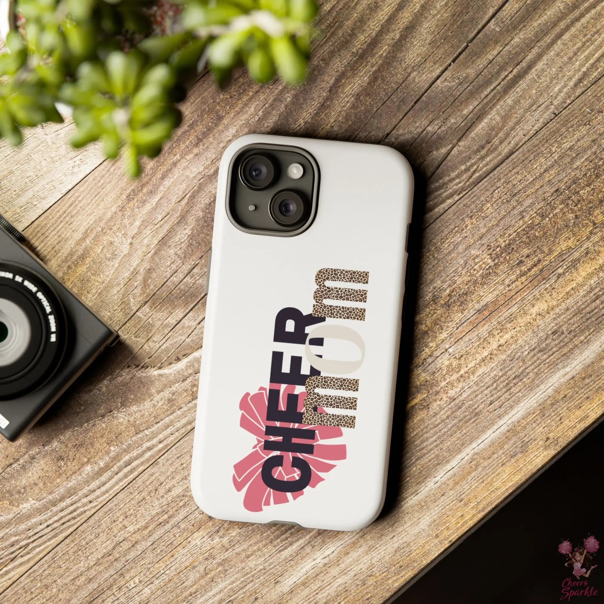 Handyhülle „Cheer Mom“ Cheers and Sparkle