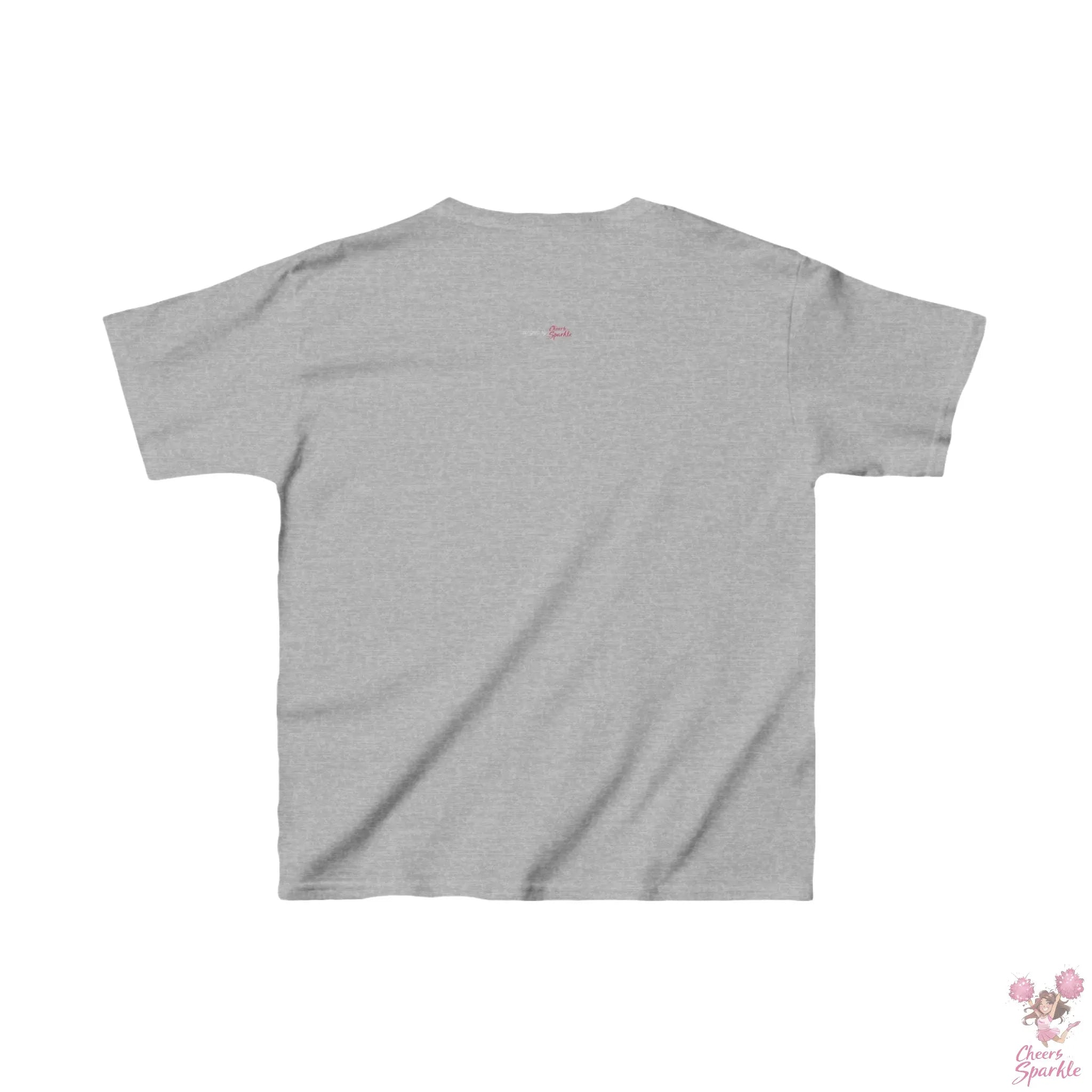 Kids Baumwoll T-Shirt "Straight Outta Cheer Practice" Cheers and Sparkle