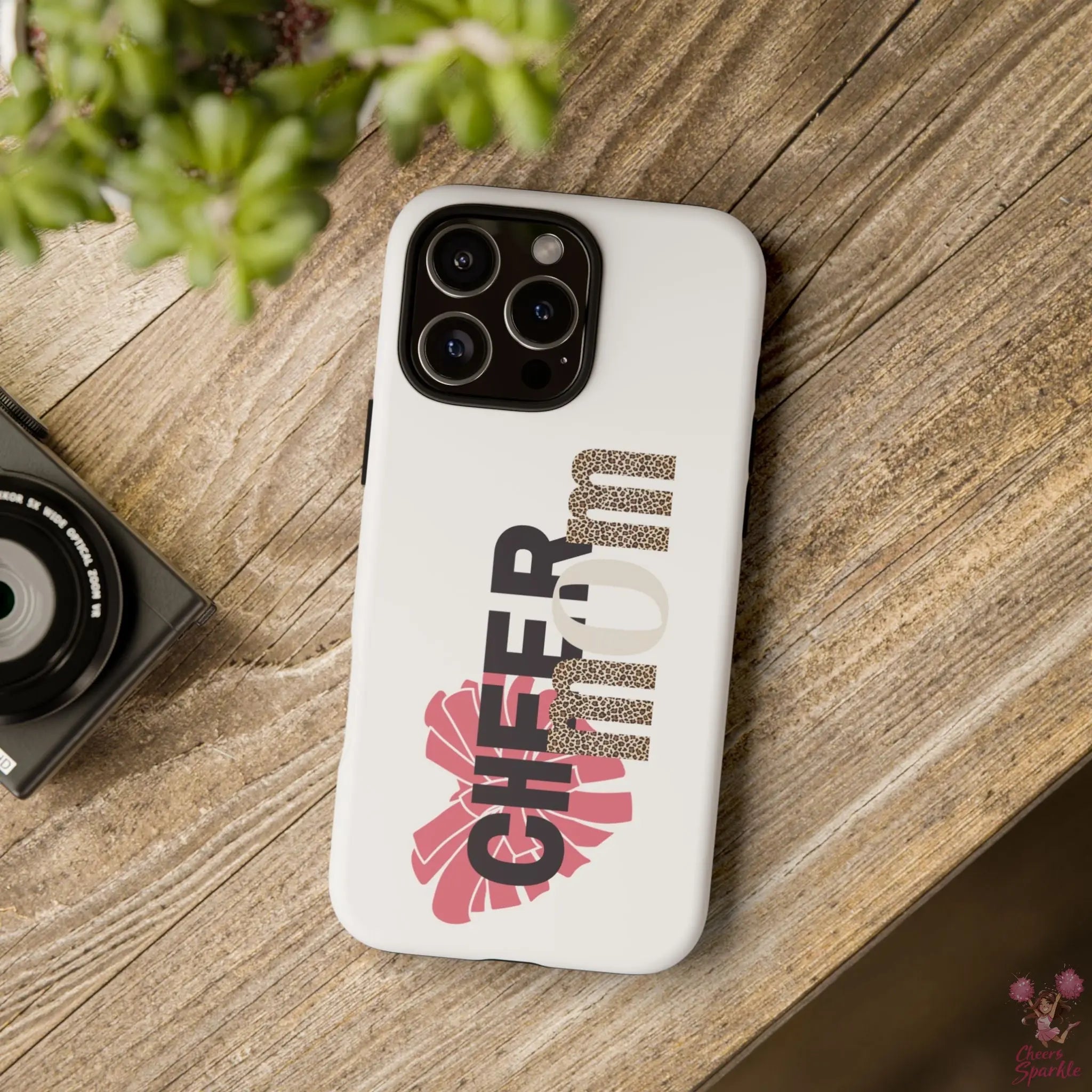 Handyhülle „Cheer Mom“ Cheers and Sparkle