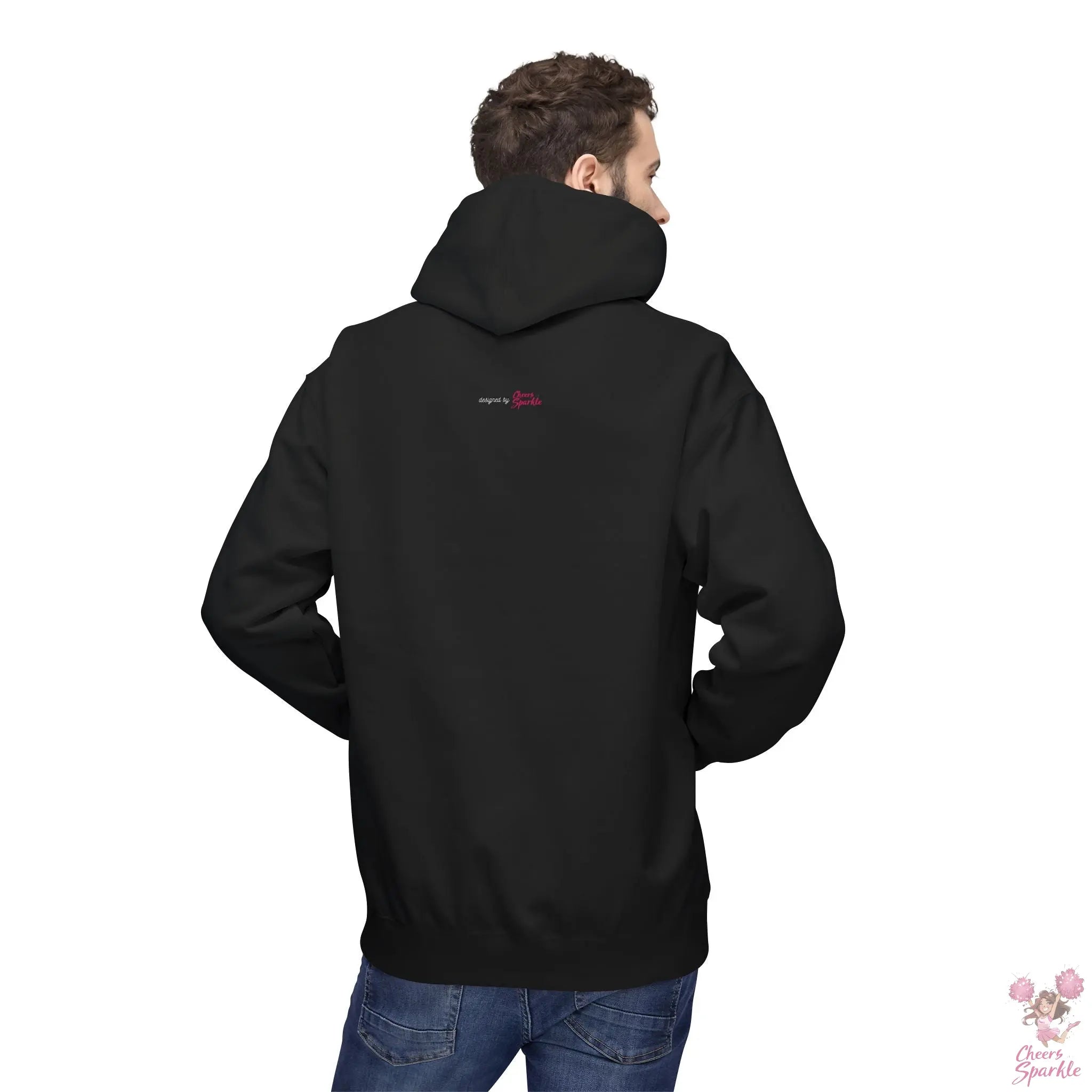 Hoodie „Schreiend & Elegant mit Megaphone“ Cheers and Sparkle