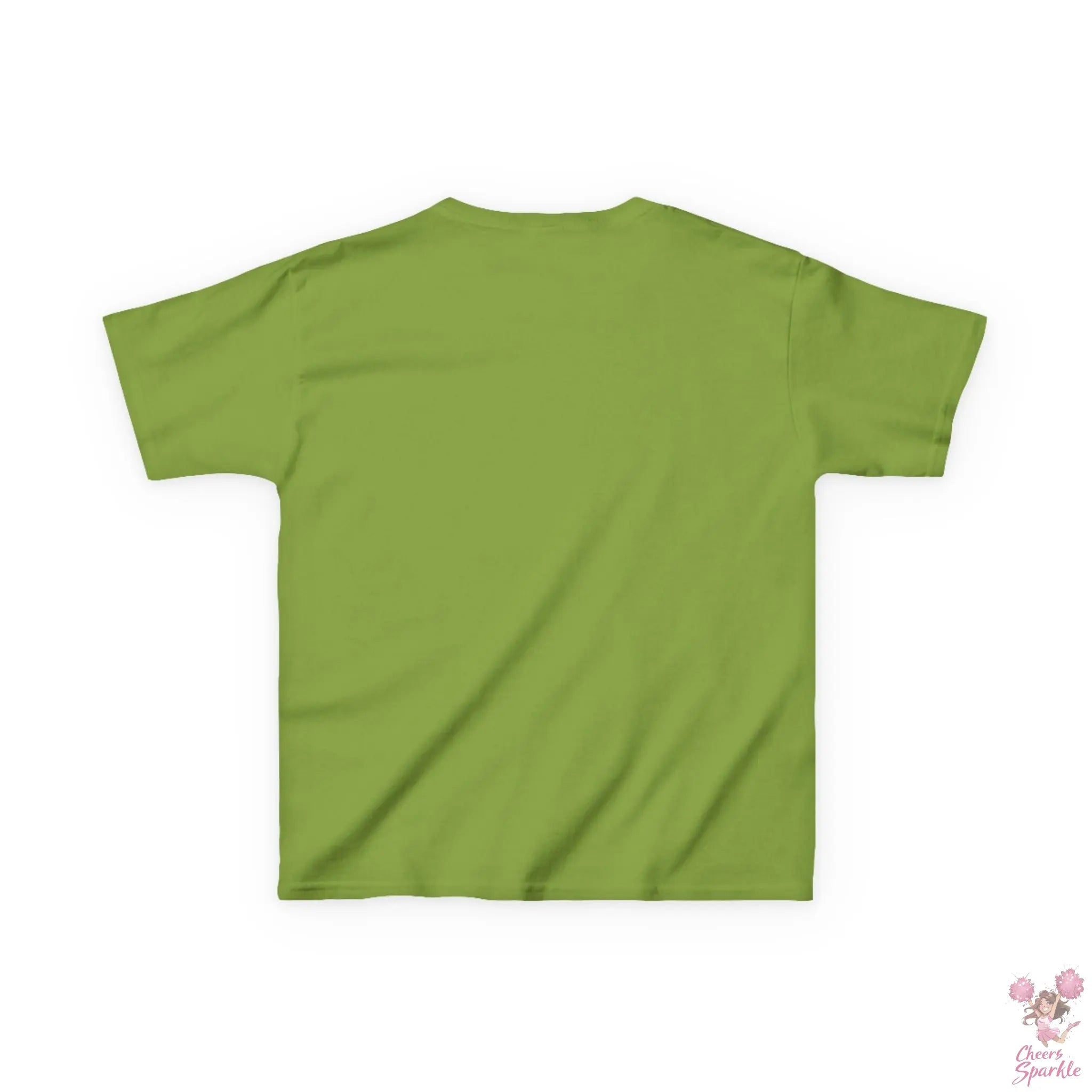 Kids T-Shirt mit einer Silhouette einer Cheerleaderin Printify